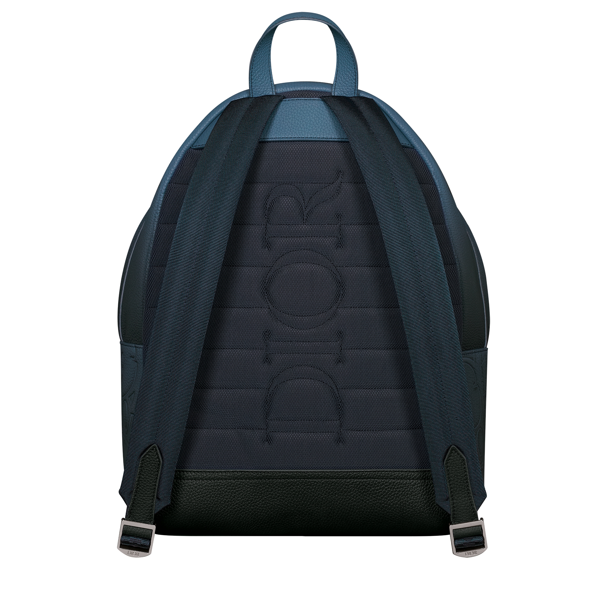 Rider 2.0 Zipped Backpack Blue-Black Gradient Dior Gravity Leather and Blue-Black Gradient Grained Calfskin E08