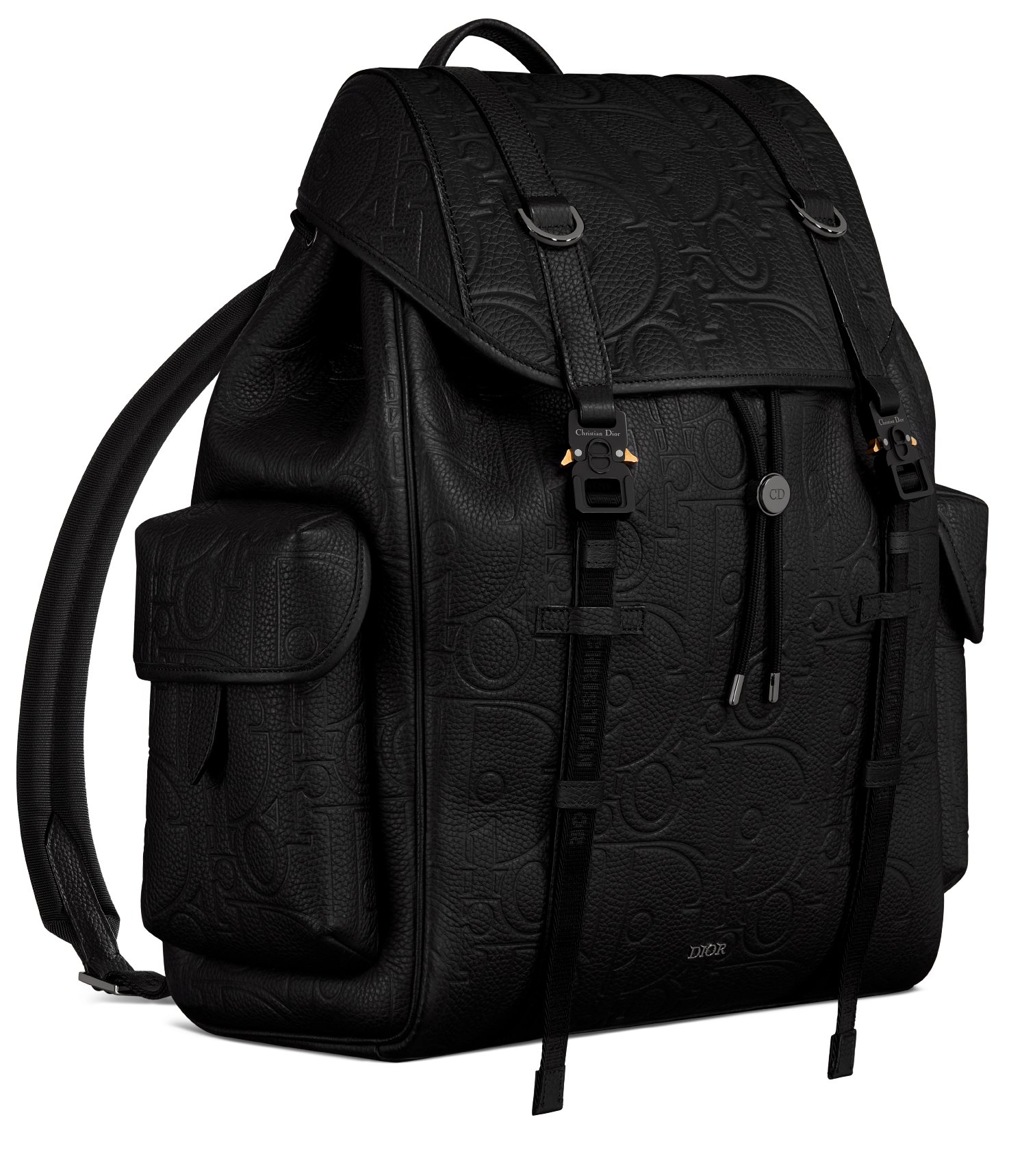 DIOR | Dior Hit the Road フラップ付き バックパック ディオール グラビティ レザー & グレインドカーフスキン