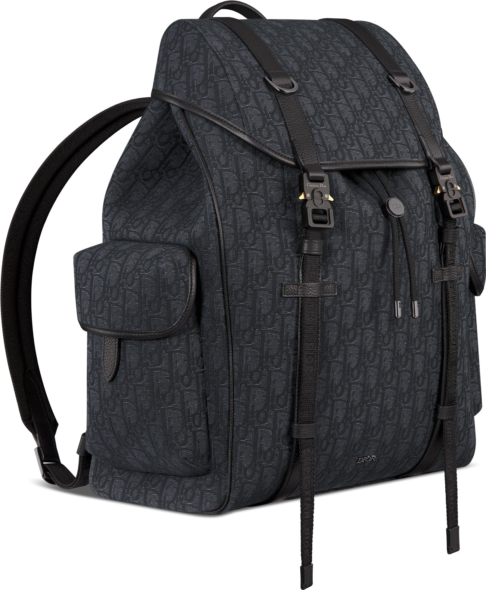 Dior Hit The Road Rucksack mit Umschlagklappe aria_threeQuarterClosedView