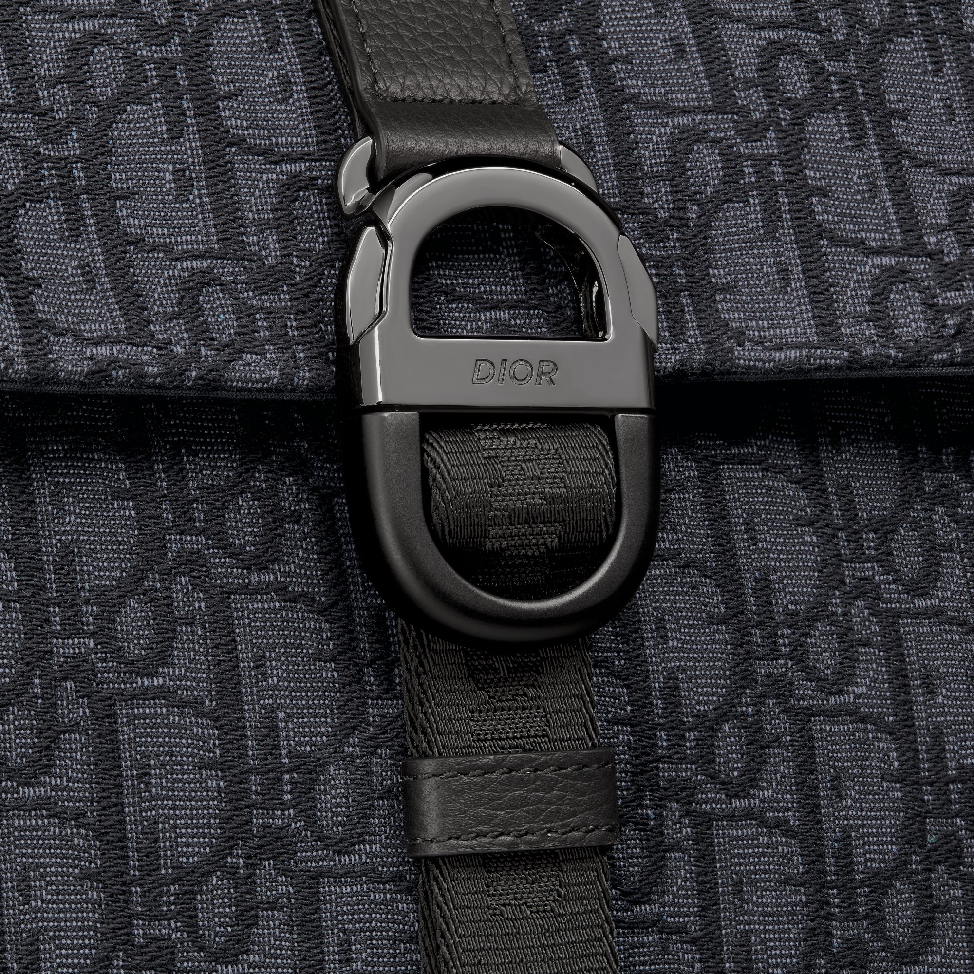 Dior 8 Roll Top Backpack Detailed view