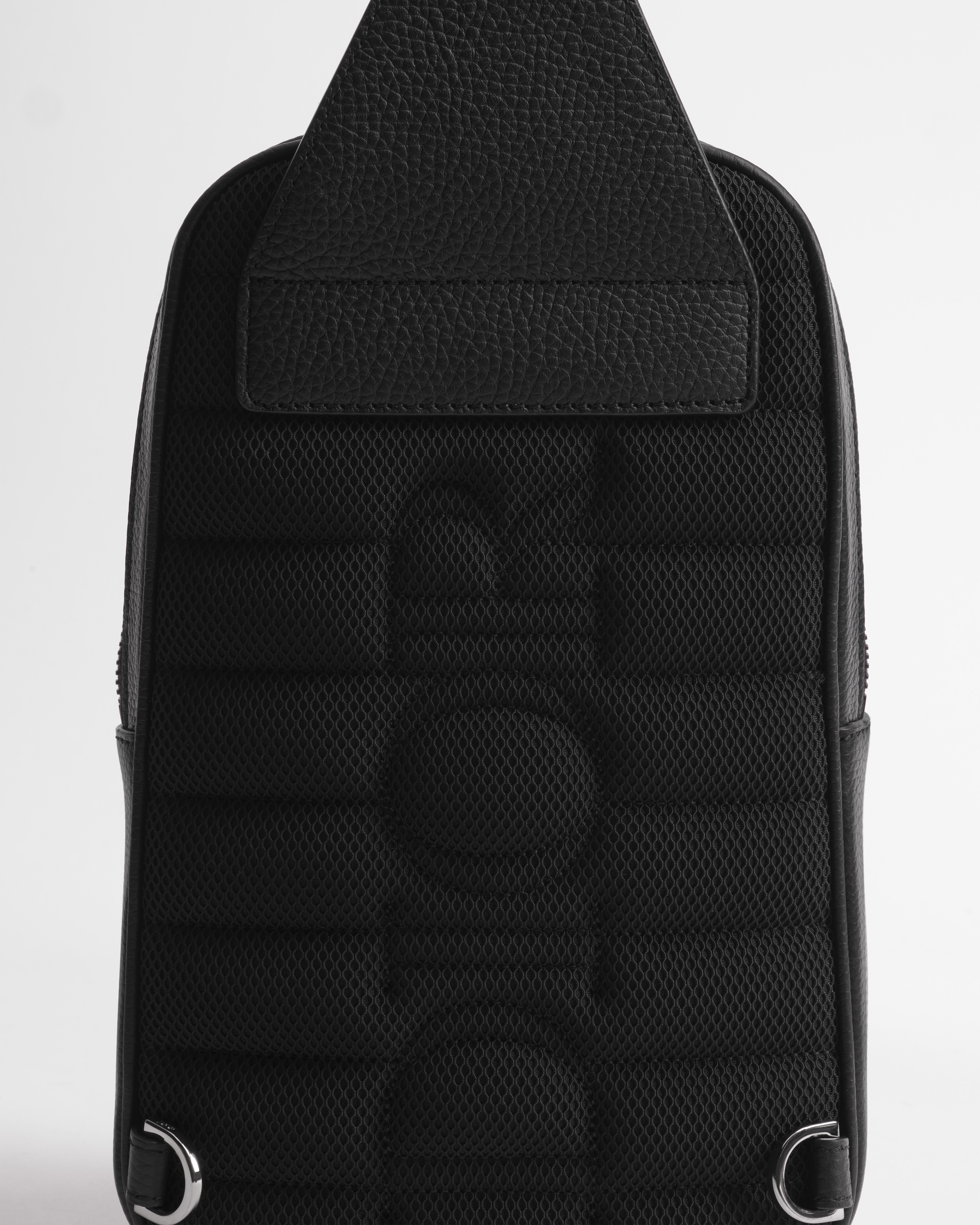 Rider 2.0 Schultertasche Dior Oblique Jacquard in Schwarz und genarbtes Kalbsleder in Schwarz E10