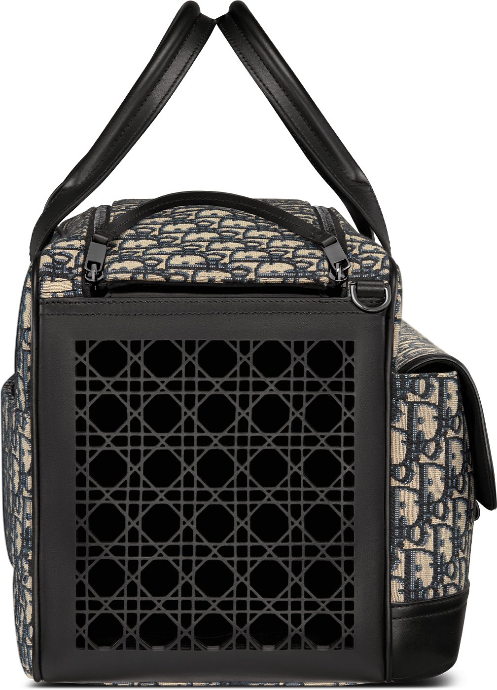 Dior Hit the Road Pet Carrier Bag Profile view
