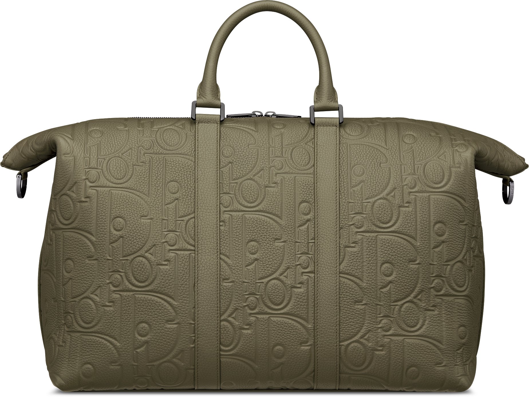 Weekender 40 Khaki Dior Gravity Leather and Khaki Grained Calfskin DIOR