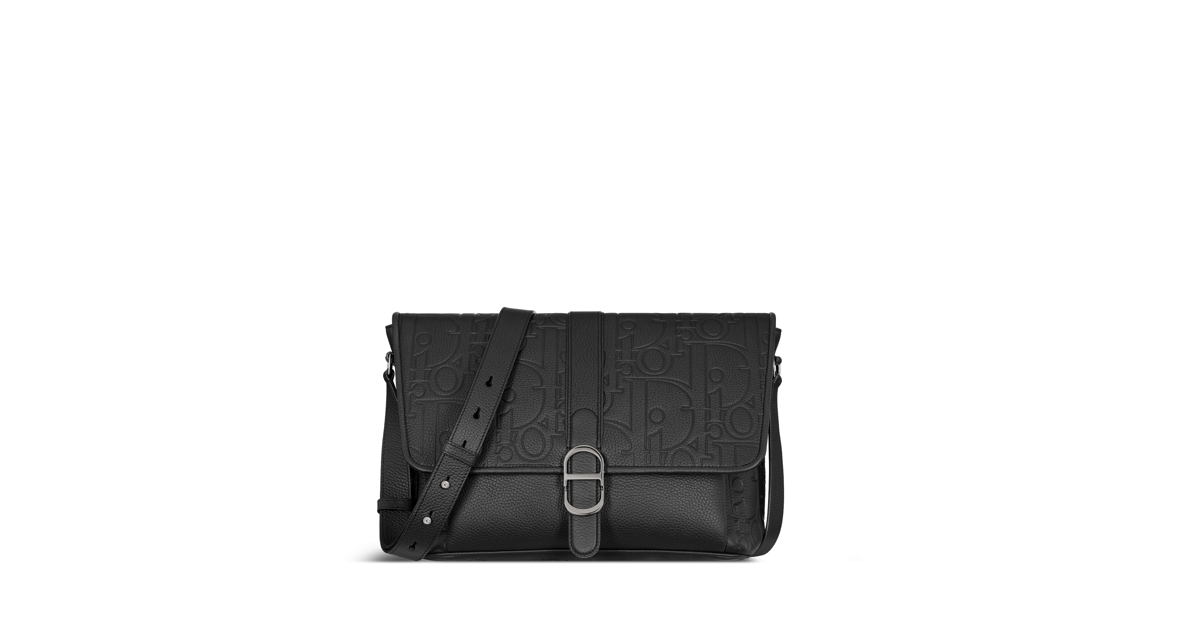Large Dior Daily Messenger Bag with Flap