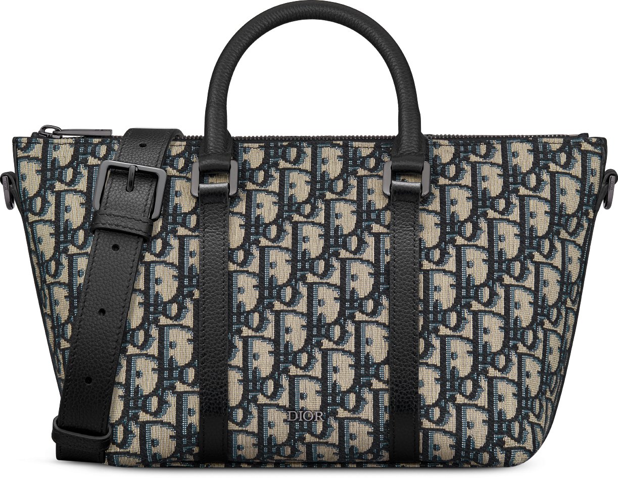 Dior mens tote best sale
