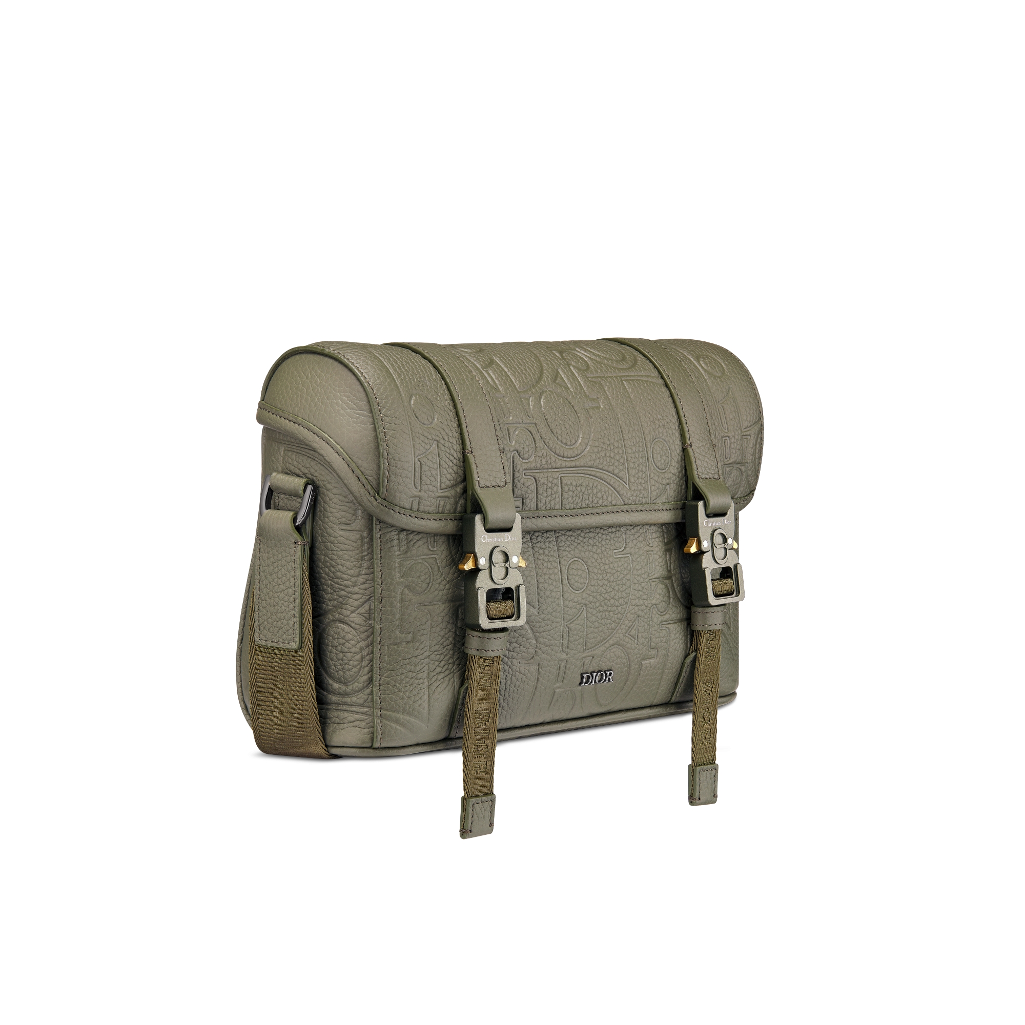 Dior Hit the Road フラップ付き メッセンジャーバッグ ディオール グラビティ レザー & グレインドカーフスキン E03