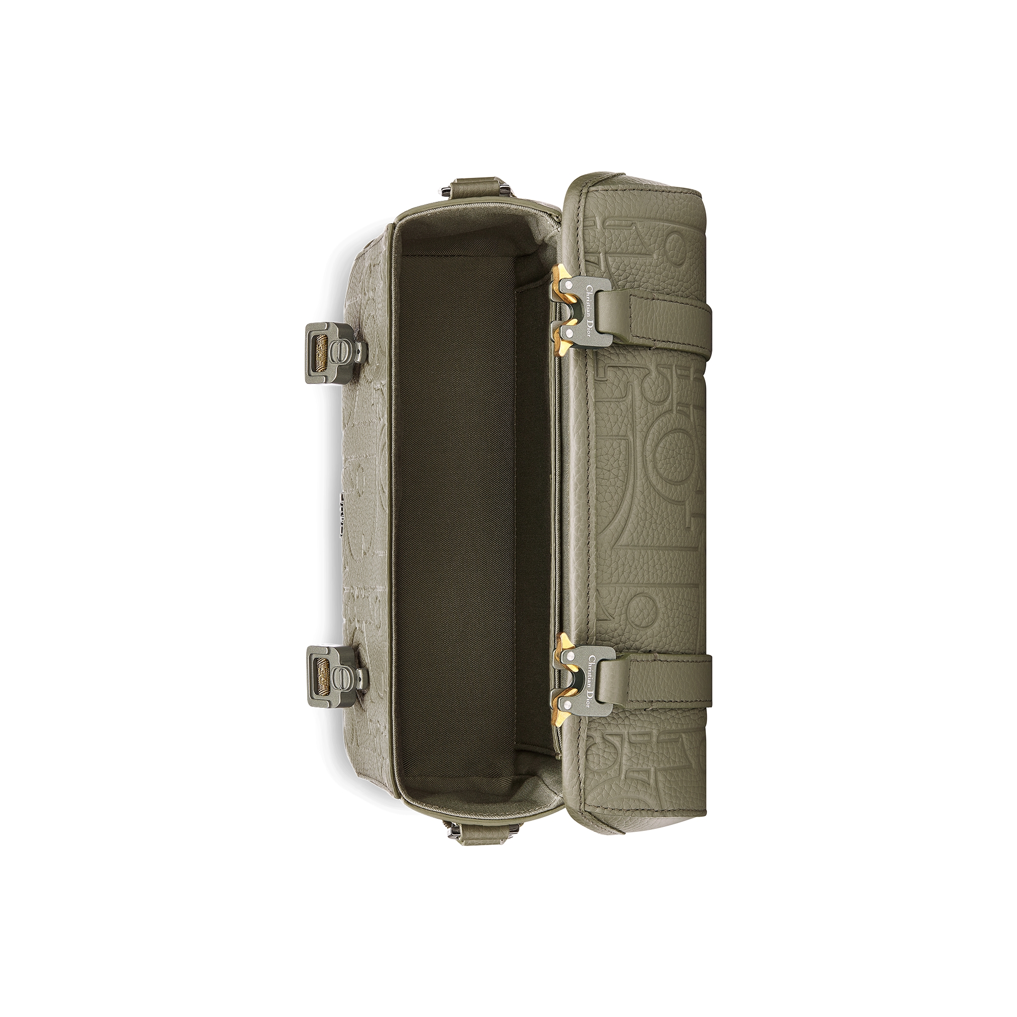 Dior Hit the Road フラップ付き メッセンジャーバッグ ディオール グラビティ レザー & グレインドカーフスキン E06