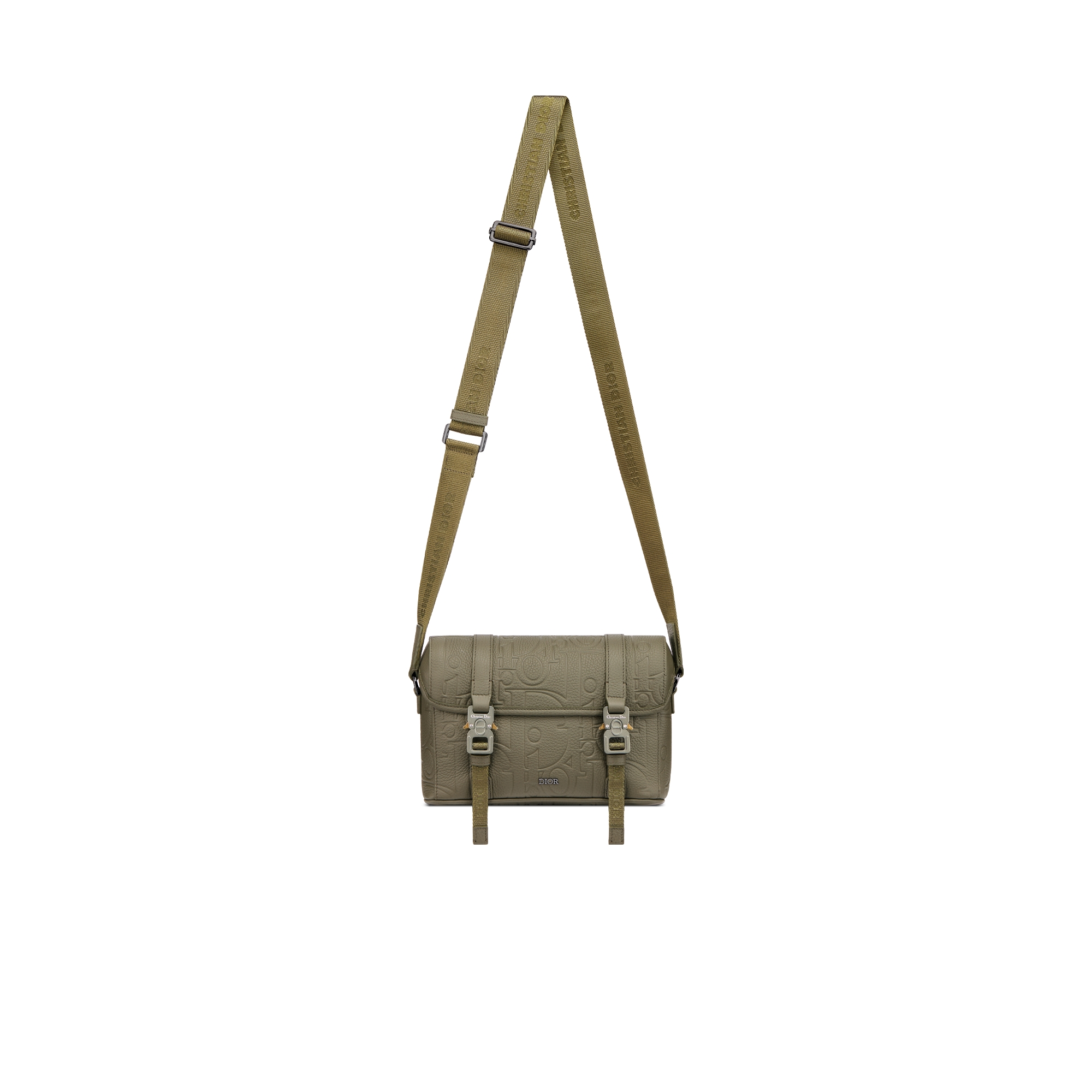 Dior Hit the Road フラップ付き メッセンジャーバッグ ディオール グラビティ レザー & グレインドカーフスキン E07