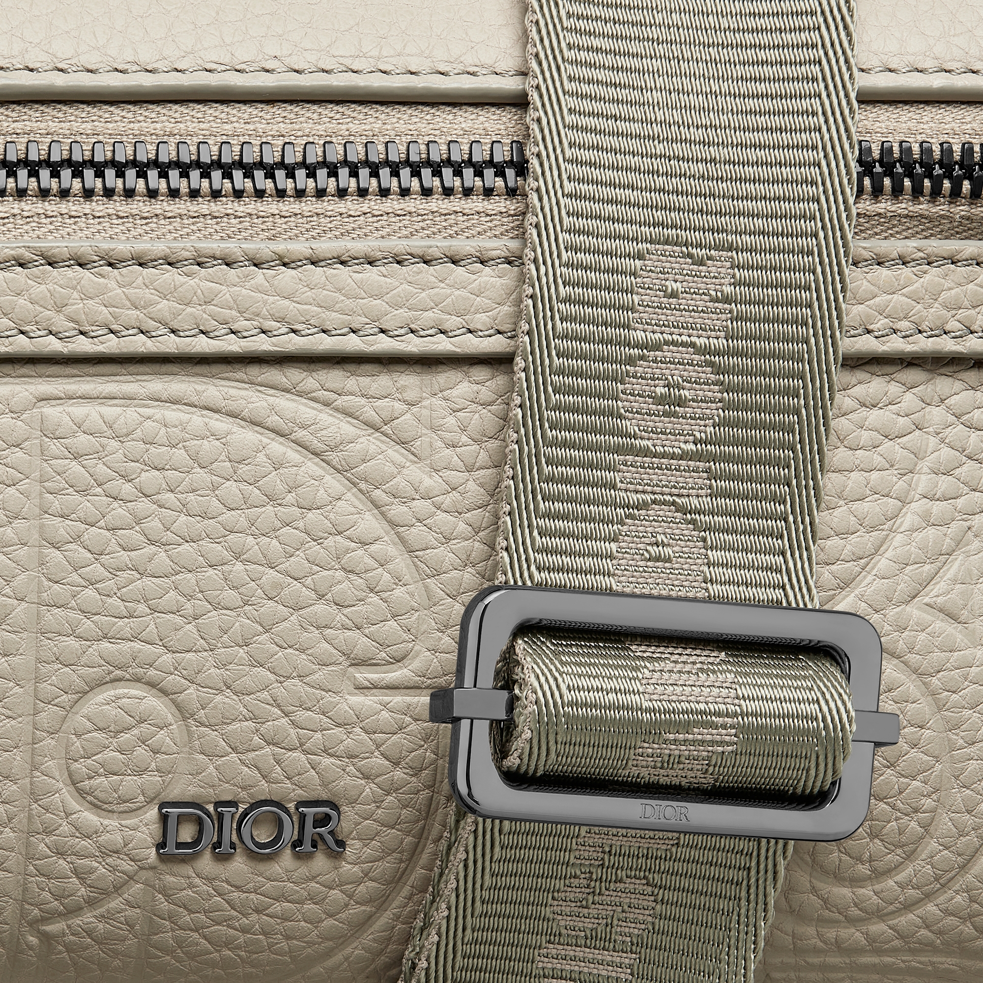 Rider 2.0 ジップ メッセンジャーバッグ ディオール グラビティ レザー & グレインドカーフスキン E09