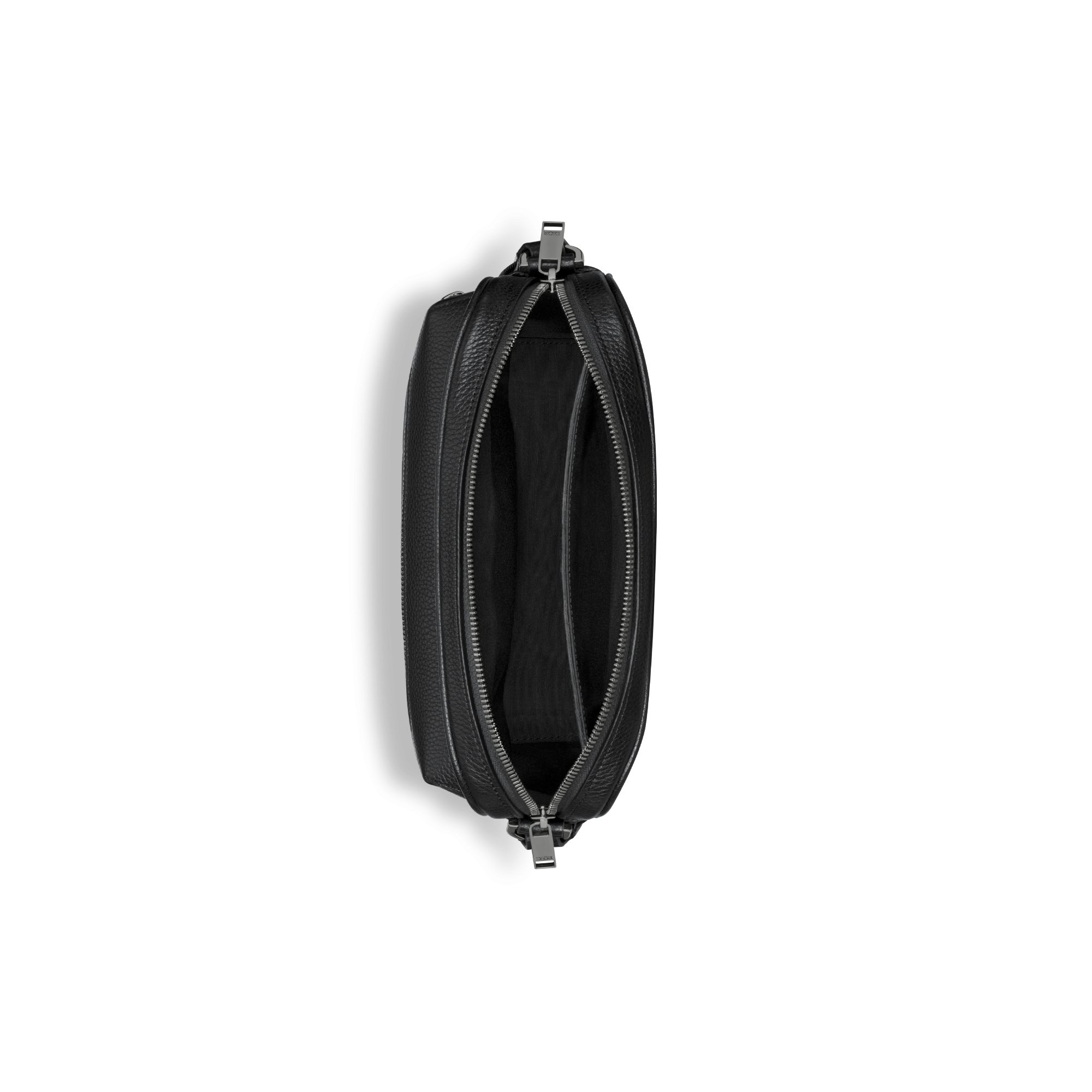 Rider 2.0 Zipped Messenger Bag Beige and Black Dior Oblique Jacquard with Black Grained Calfskin E06