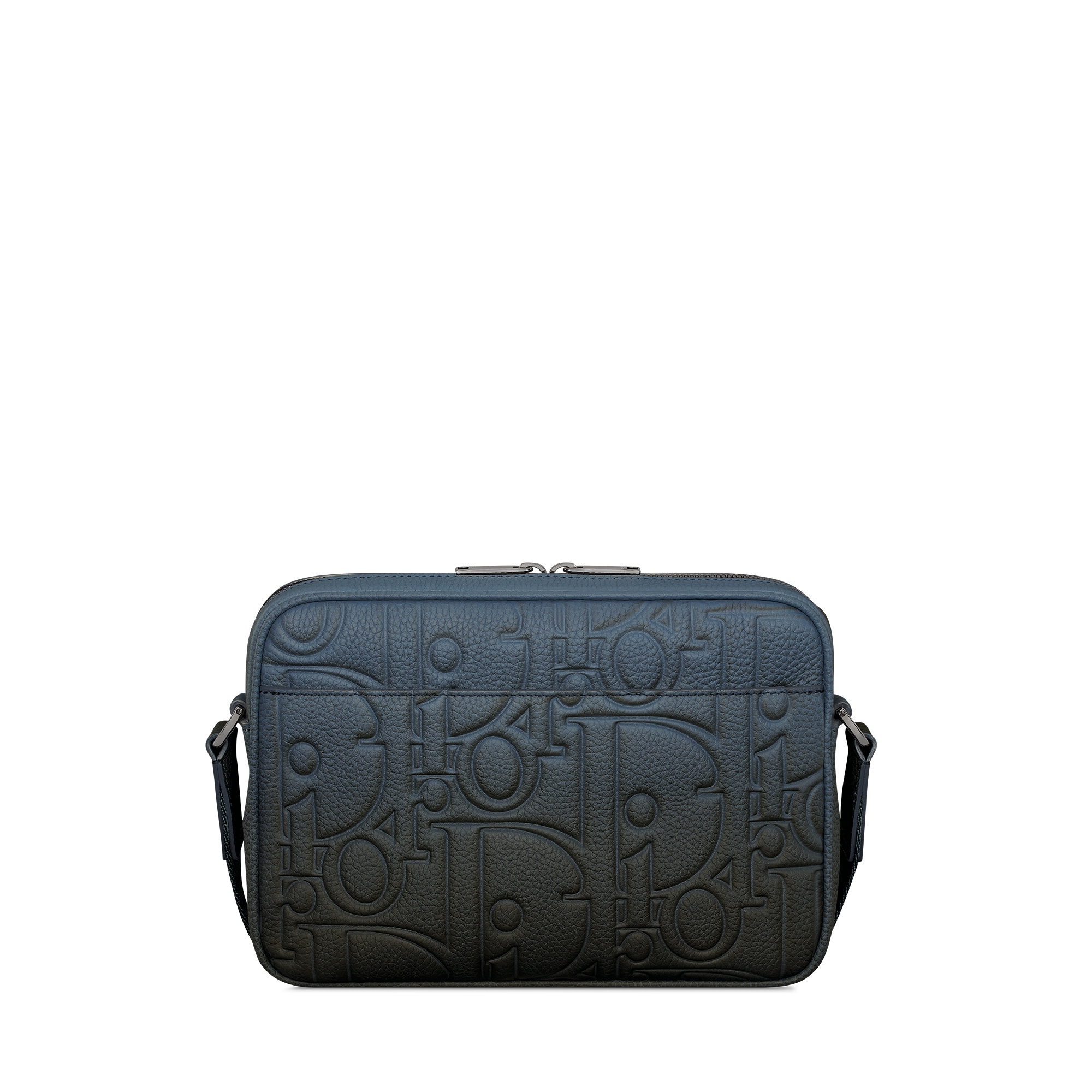 Rider 2.0 ジップ付き メッセンジャーバッグ ディオール グラビティ レザー & グレインドカーフスキン E08