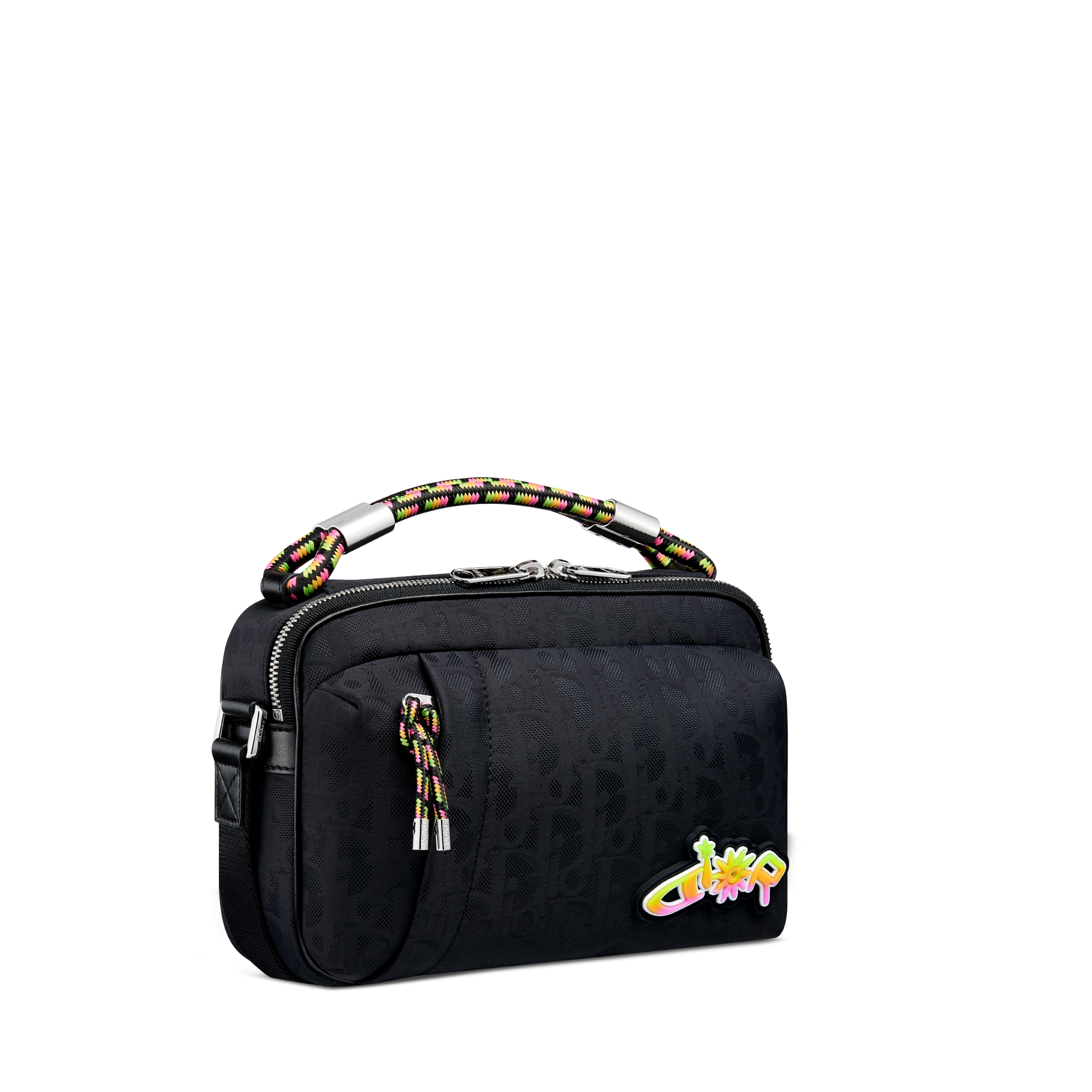 DIOR AND LEWIS HAMILTON Zipped Messenger Bag