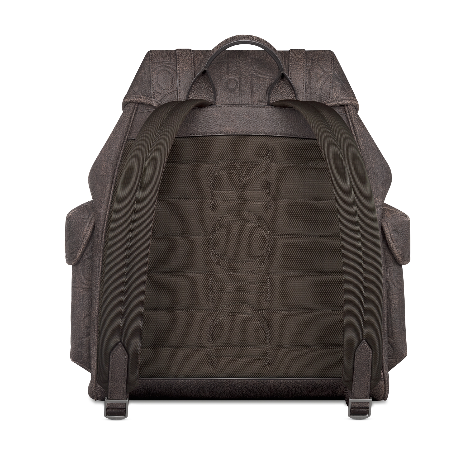 Dior Hit The Road-rugzak met flap Bruin Dior Gravity Vintage-leer E08