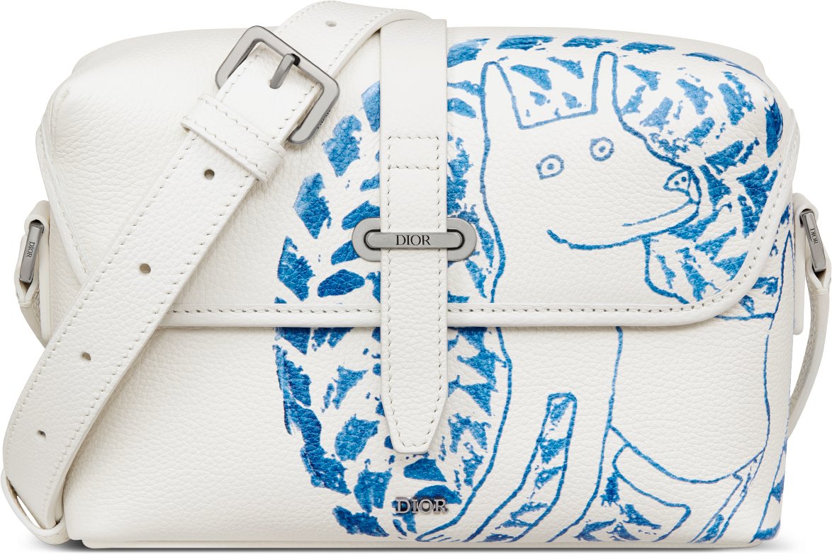 DIOR AND HYLTON NEL Dior Normandie Messenger Tasche mit Umschlagklappe aria_frontView aria_frontView