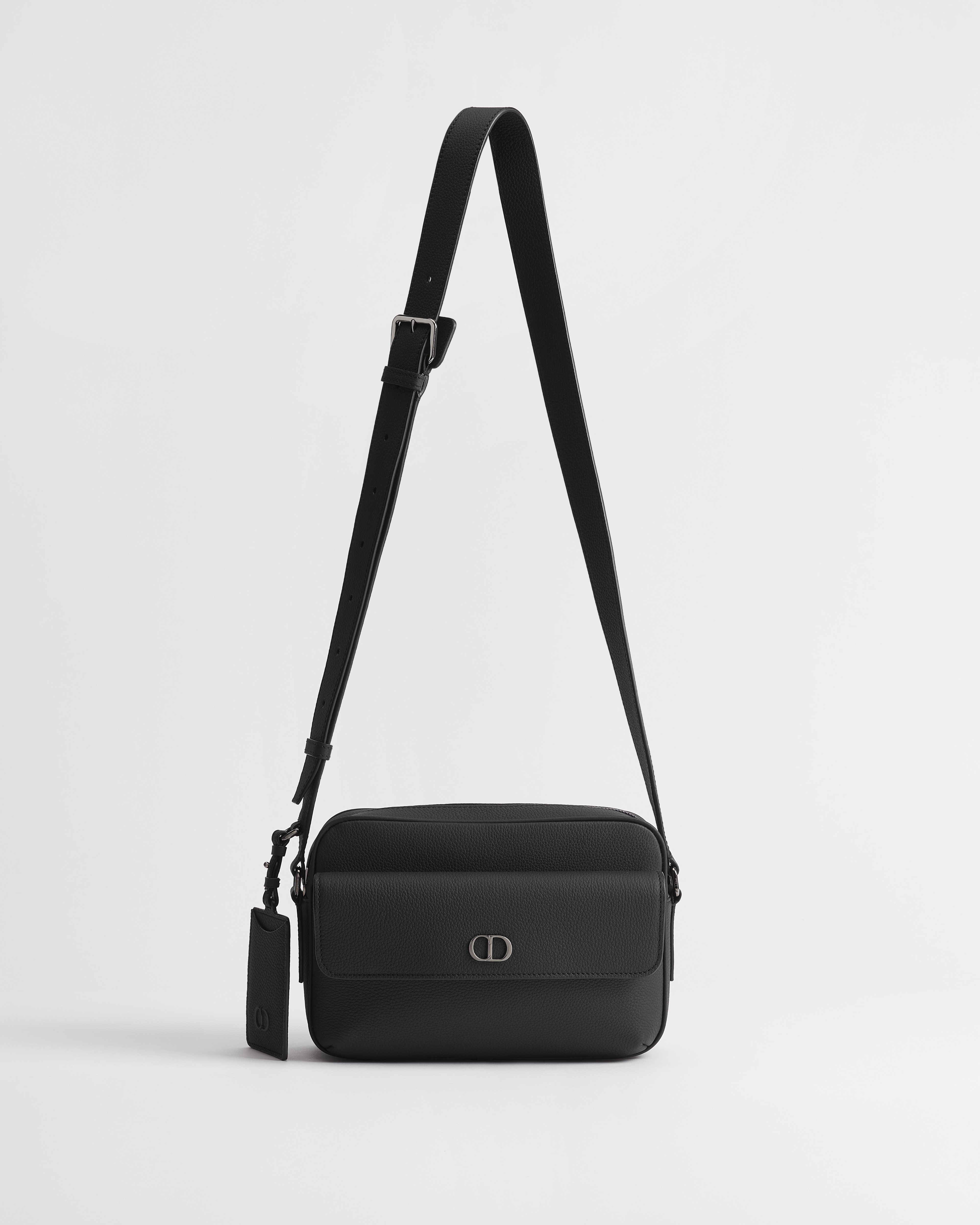 CD Icon Zipped Messenger Bag