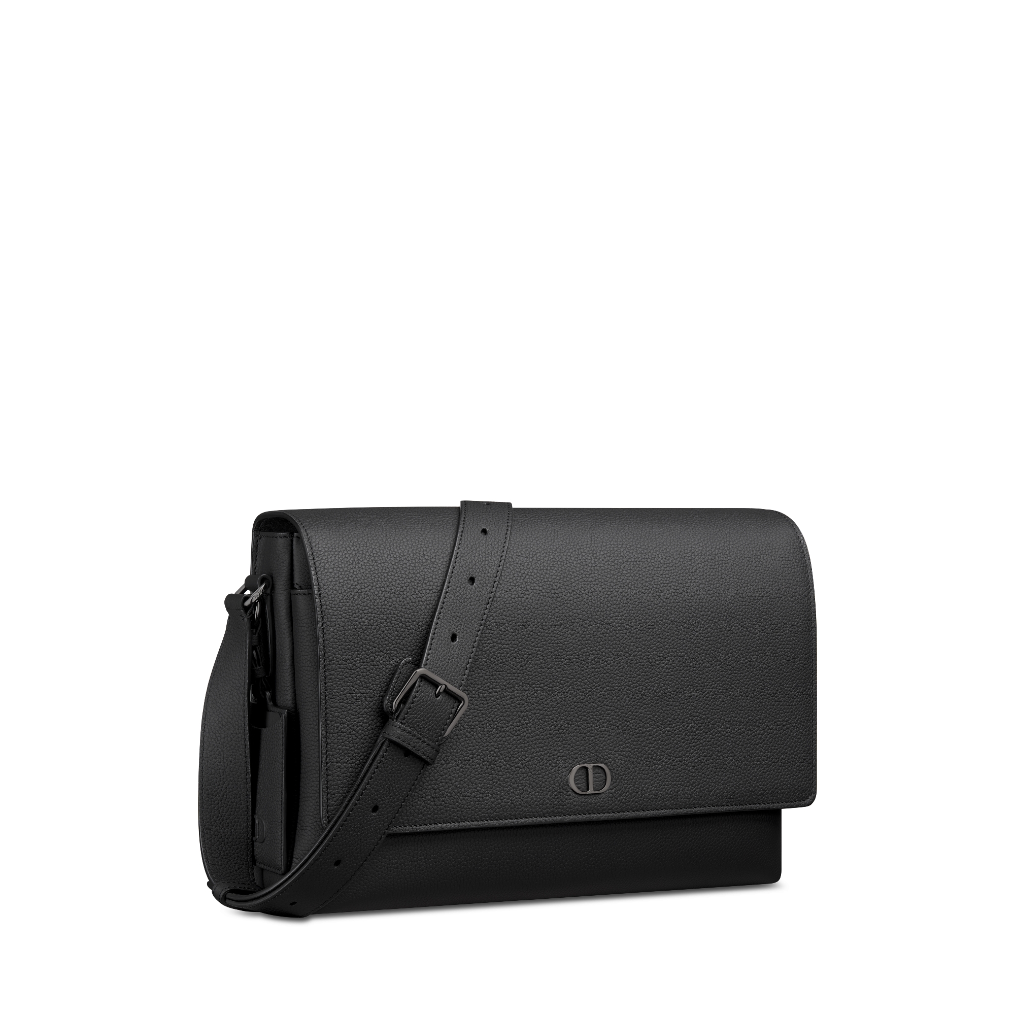 CD Icon Messenger Bag with Flap
