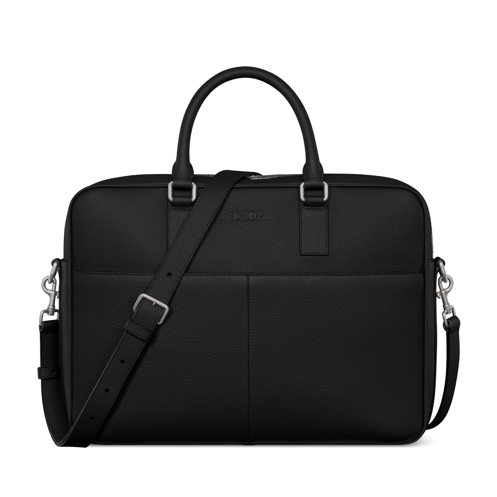 Dior Privé Briefcase Black Dior Icons Calfskin E01