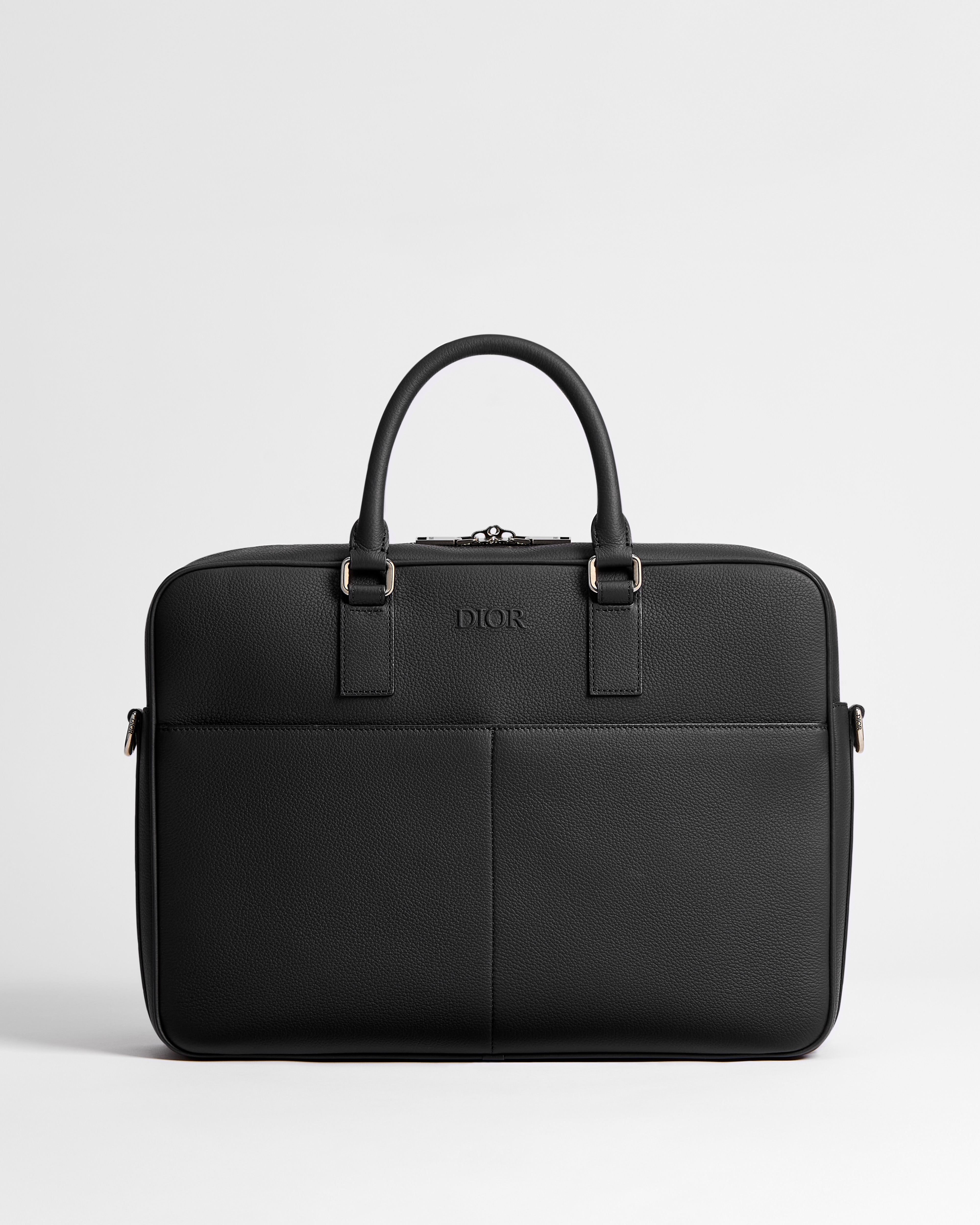 Dior Privé-aktetas Zwart Dior Icons-kalfsleer E01