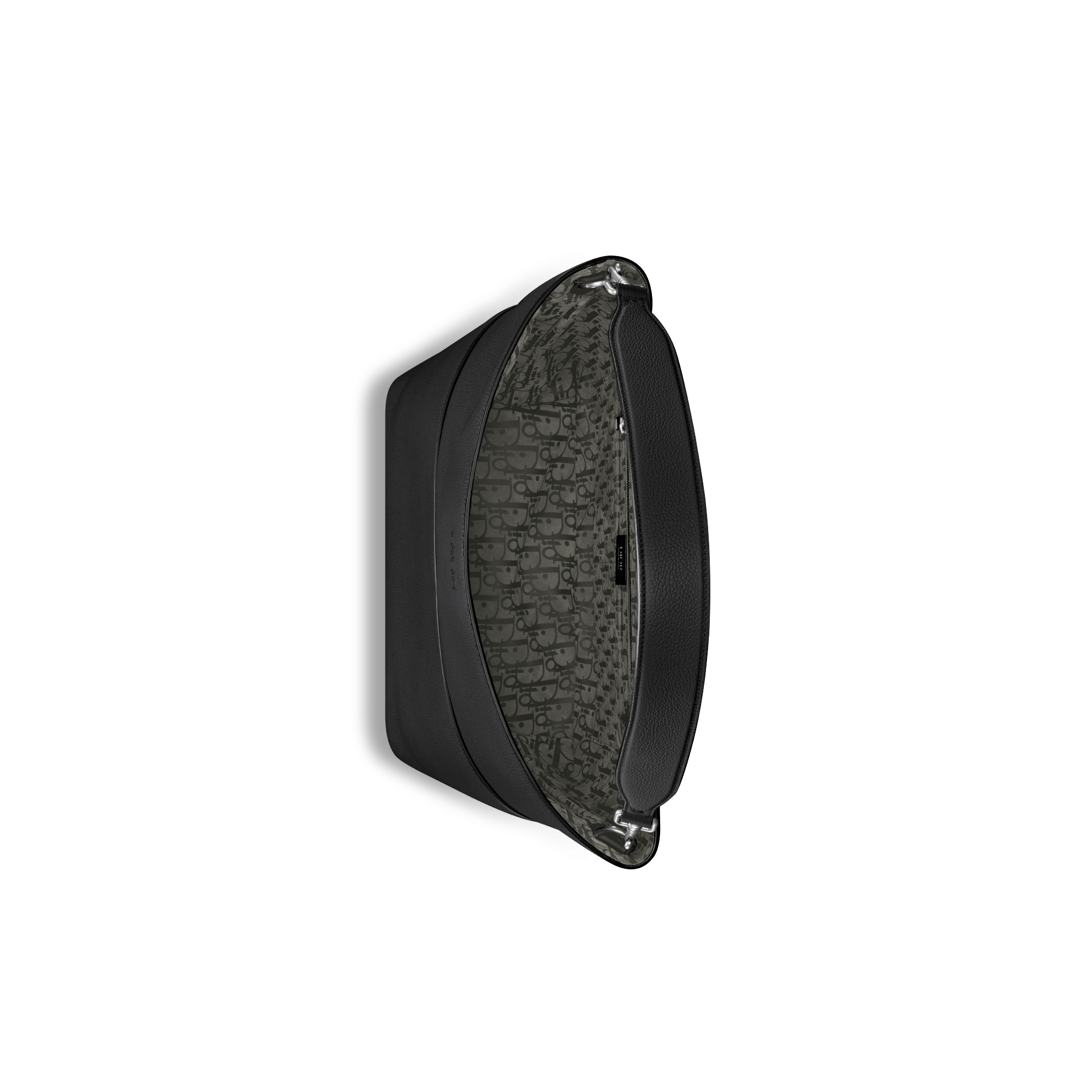 Dior Privé Hobo Tasche im Hochformat Dior Icons Kalbsleder in Schwarz E06