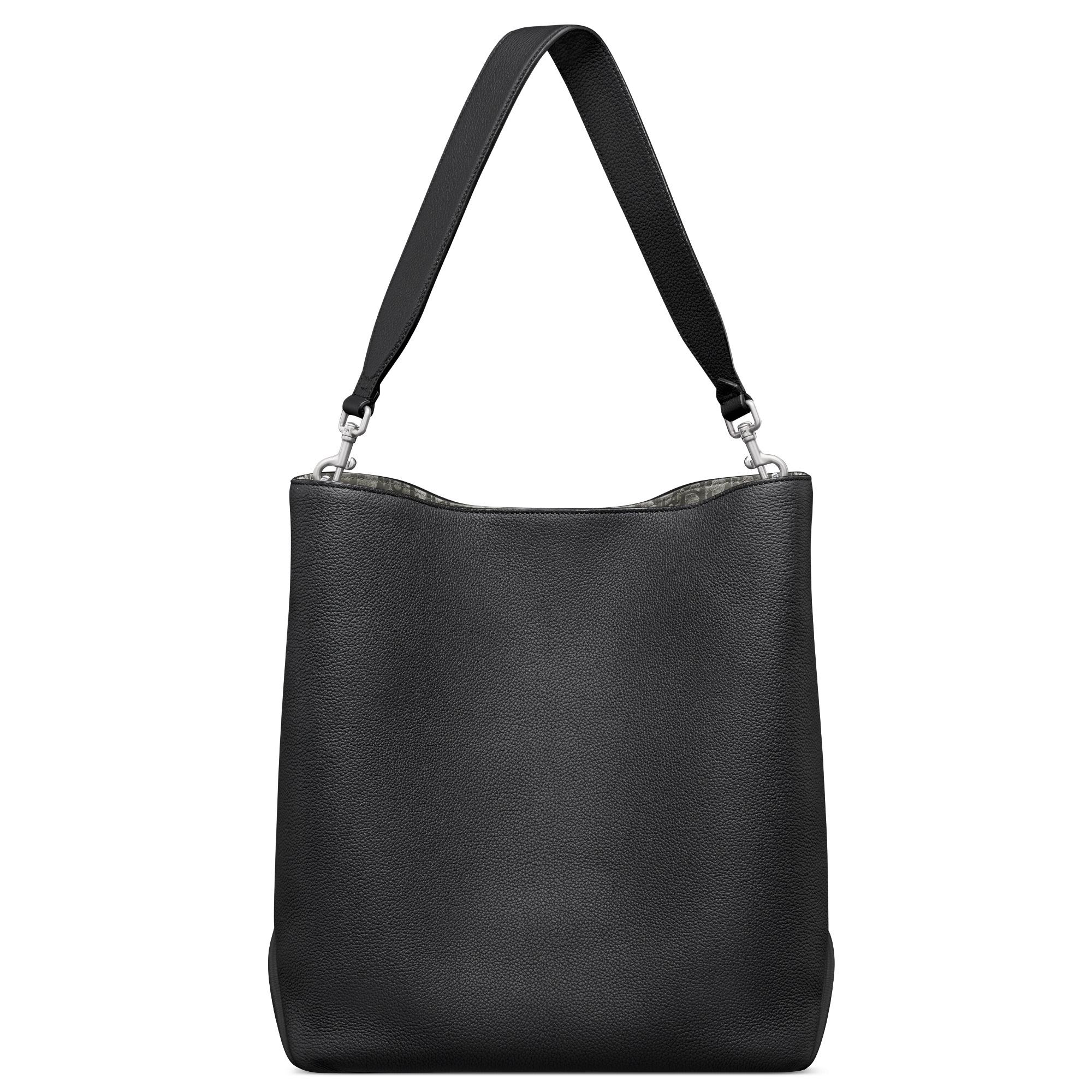 Dior Privé Hobo Tasche im Hochformat Dior Icons Kalbsleder in Schwarz E08