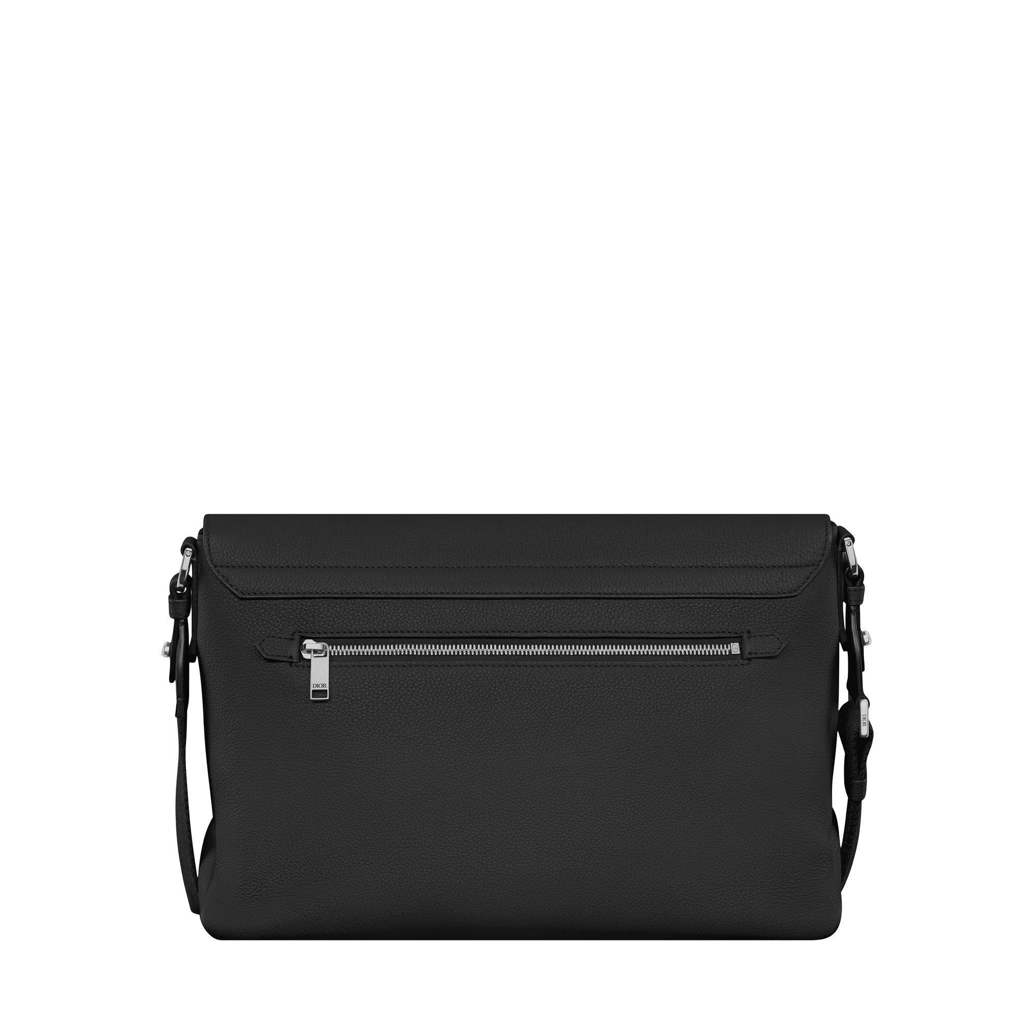 Dior Privé Messenger Bag with Flap Black Dior Icons Calfskin E08