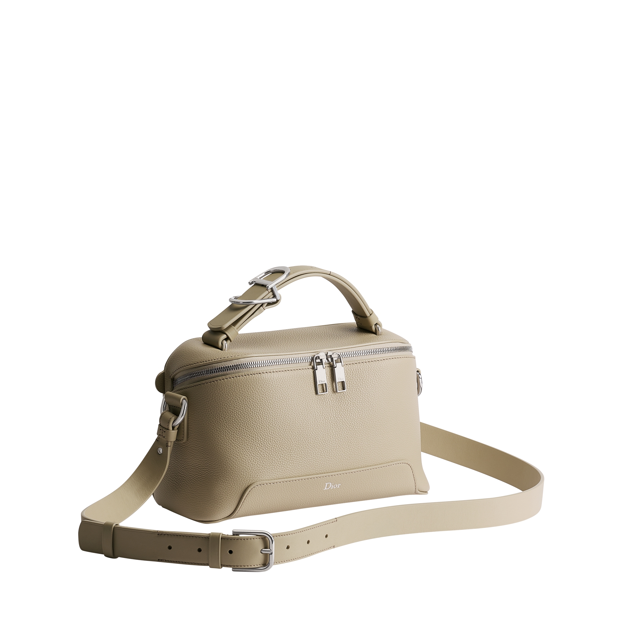  Beige Grained Calfskin
