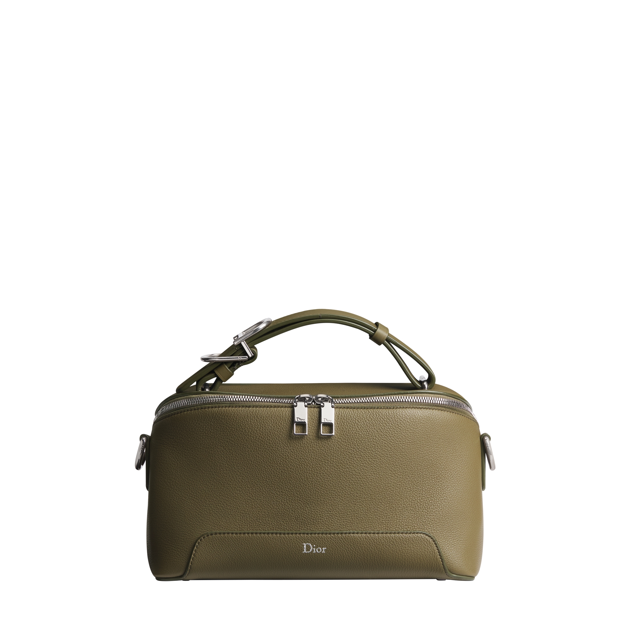  Khaki Grained Calfskin