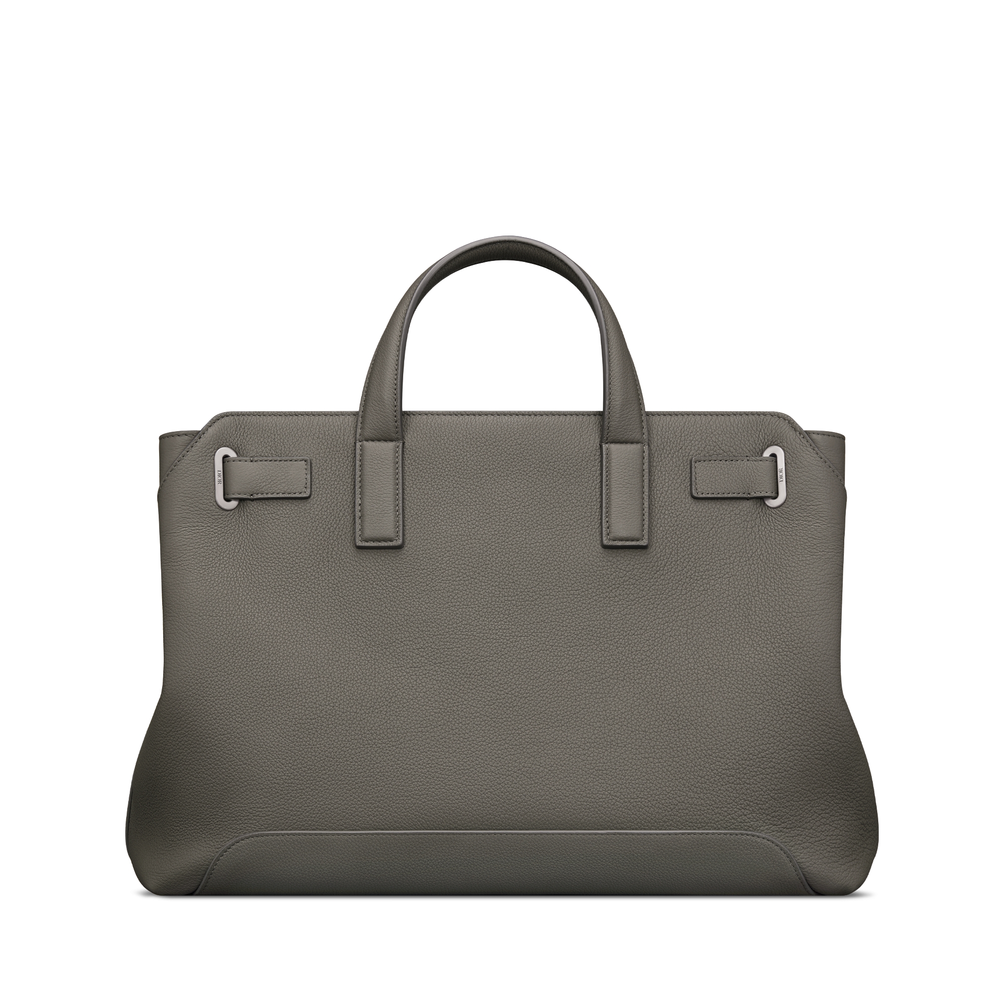 Medium Dior Normandie Tote Bag Gray Dior Icons Calfskin E08