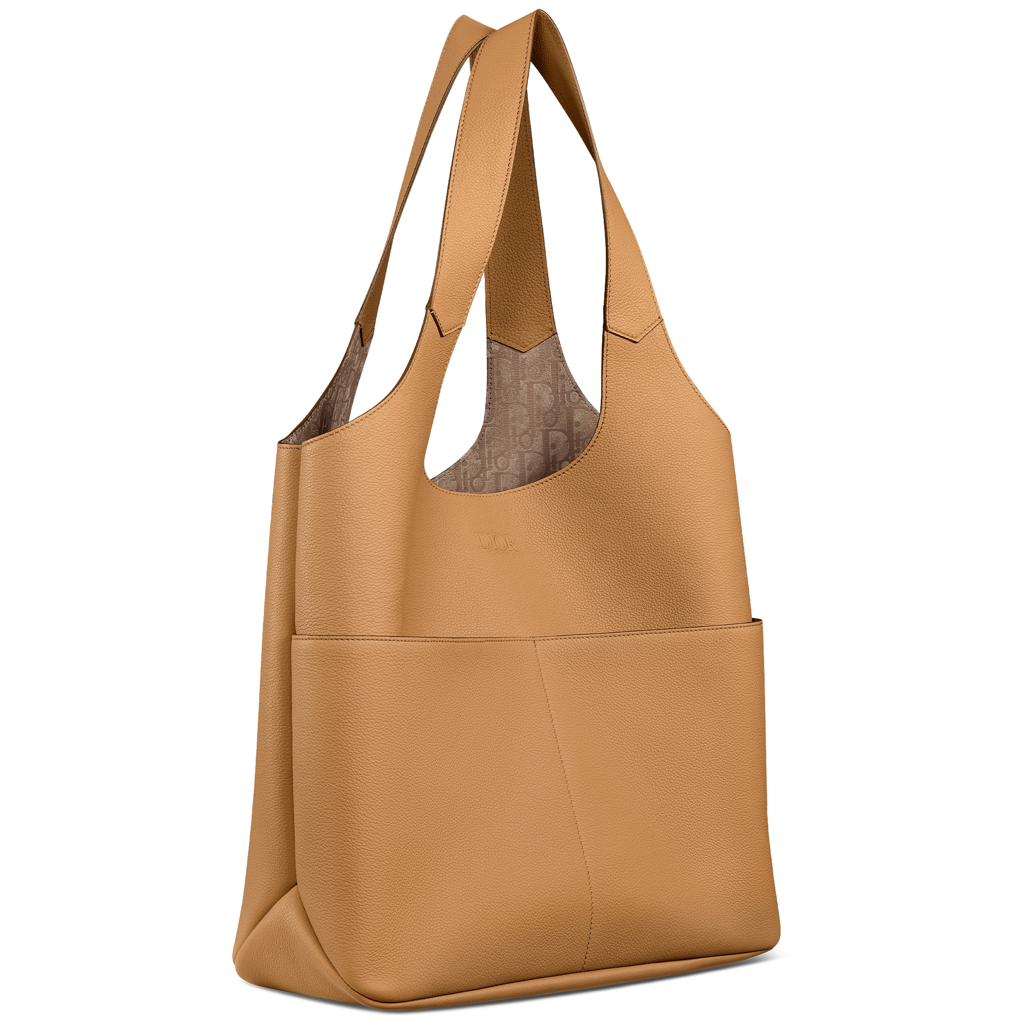 Dior Privé Tote Bag Dior Icons Kalbsleder in Braun E03