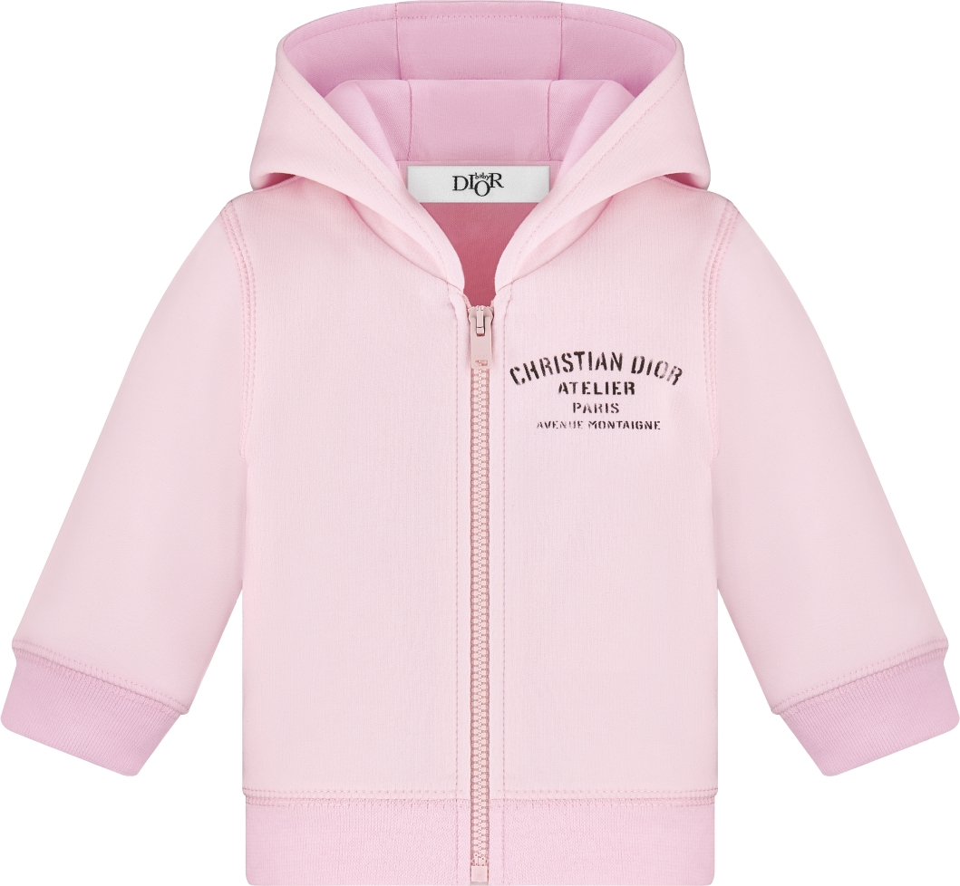 Baby 'CHRISTIAN DIOR ATELIER' Zipped Hooded Sweatshirt