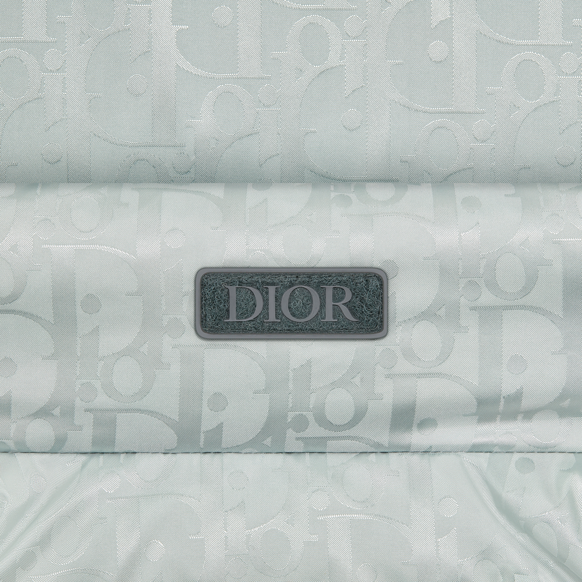 Kids' Down Vest Silver-Tone Dior Oblique Water-Repellent Technical Jacquard E09