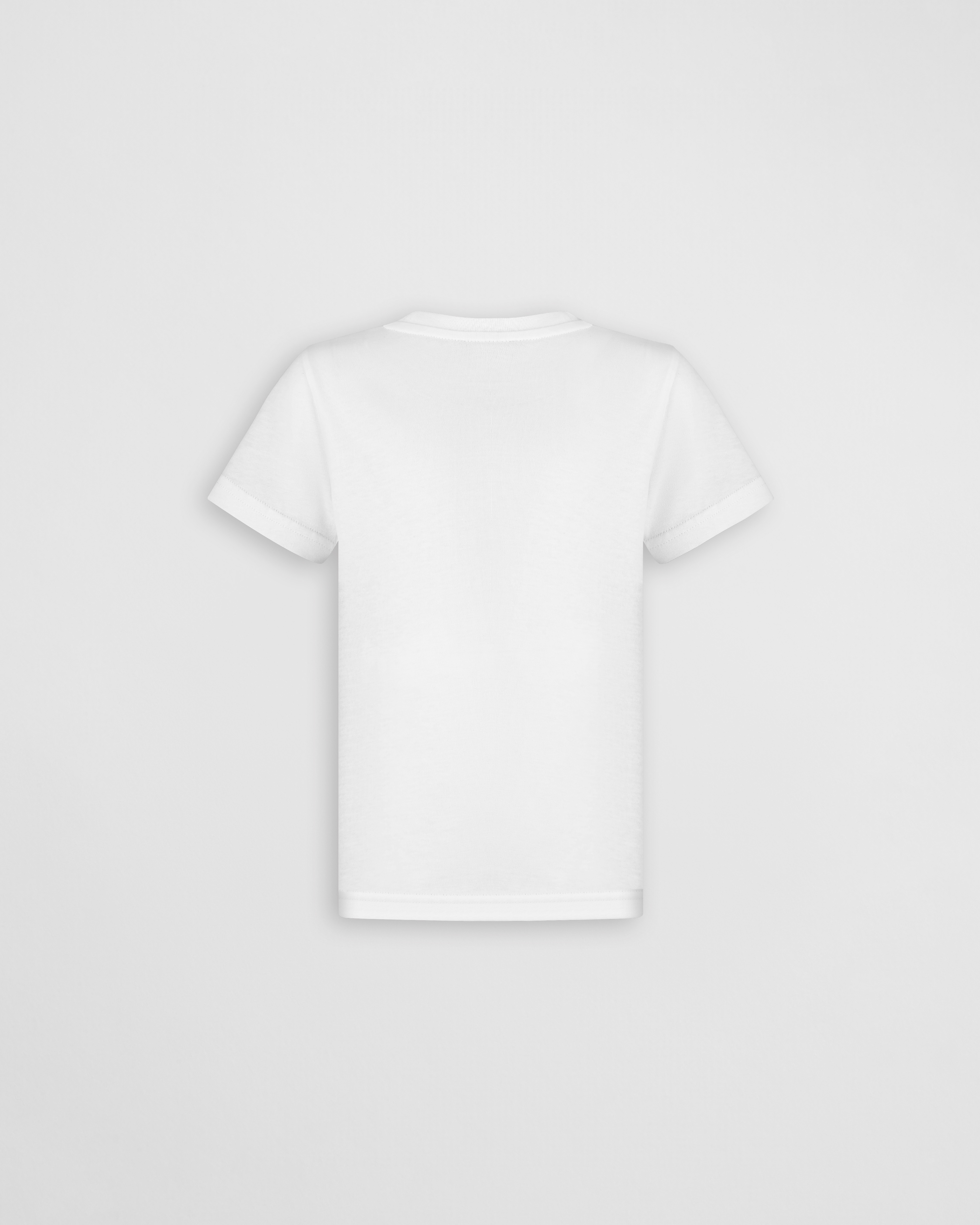 Kids' CD Icon T-Shirt White Cotton Jersey | DIOR