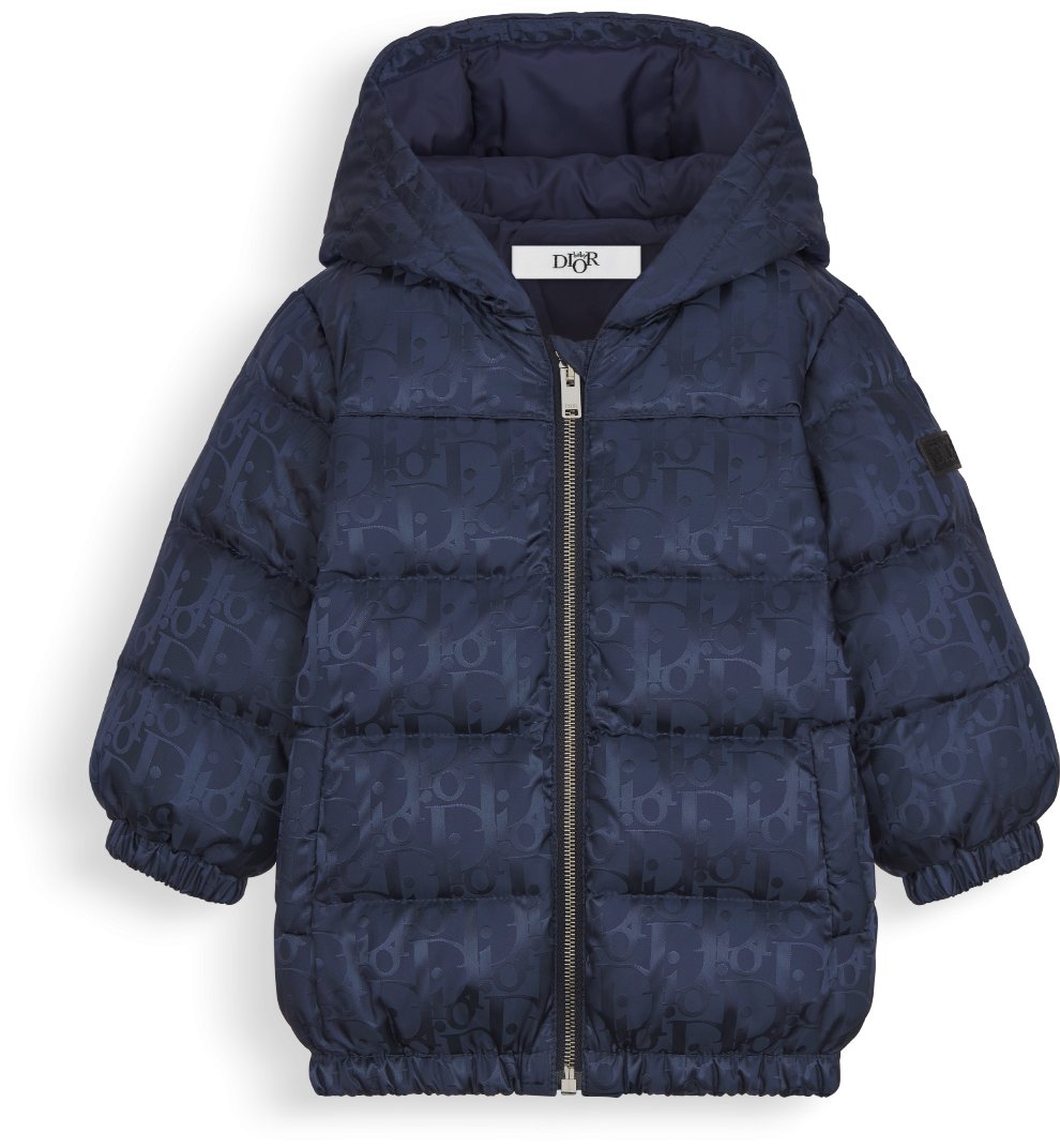 Dior Oblique 連帽羽絨外套 aria_frontView