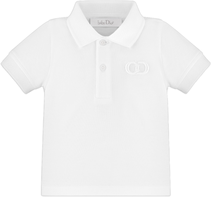 Baby white polo shirt hotsell