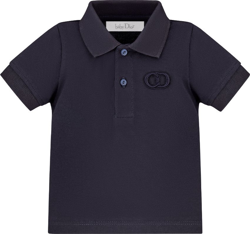 嬰兒「CD Icon」Polo 恤 aria_frontView