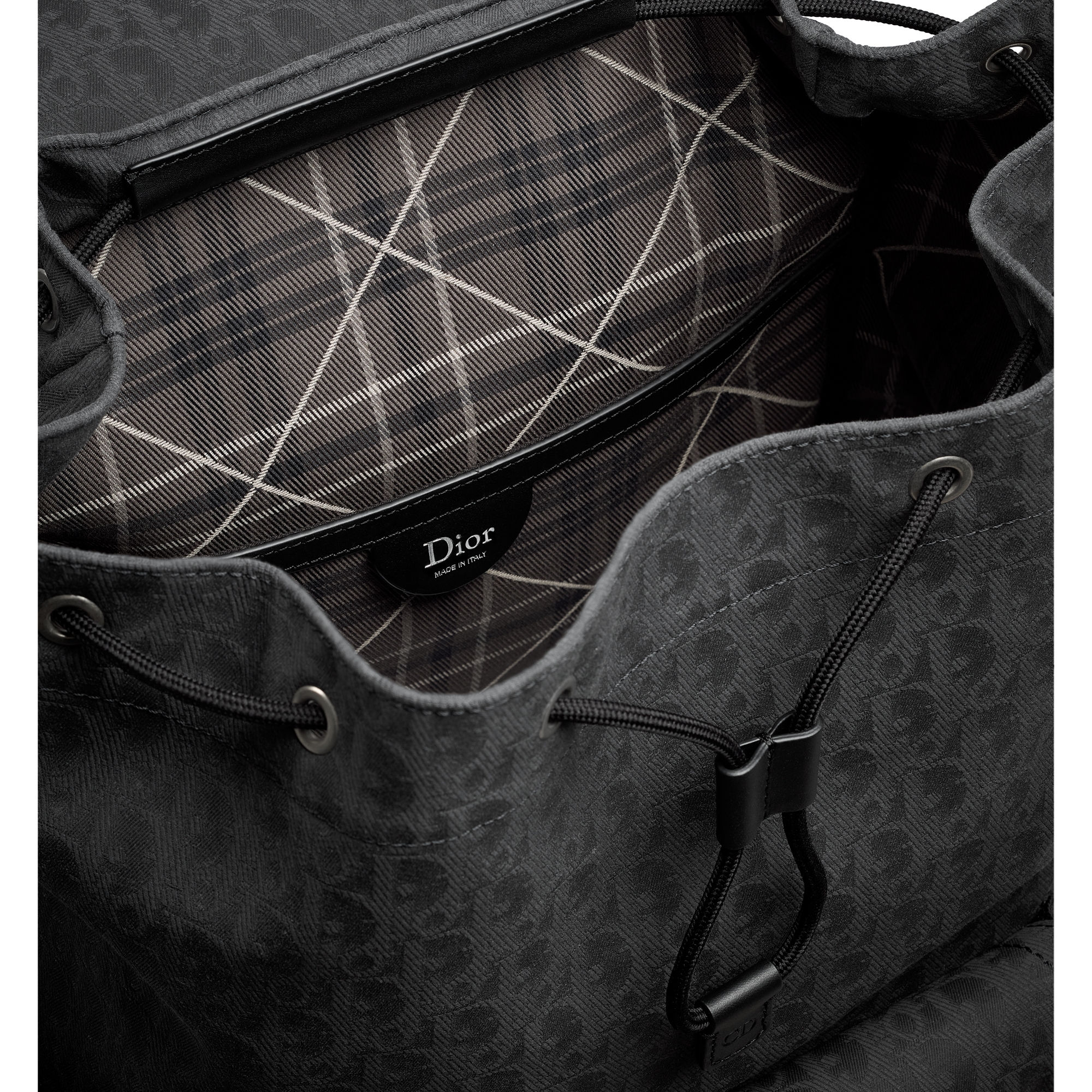  Dior Oblique Utility en jacquard gris oscuro