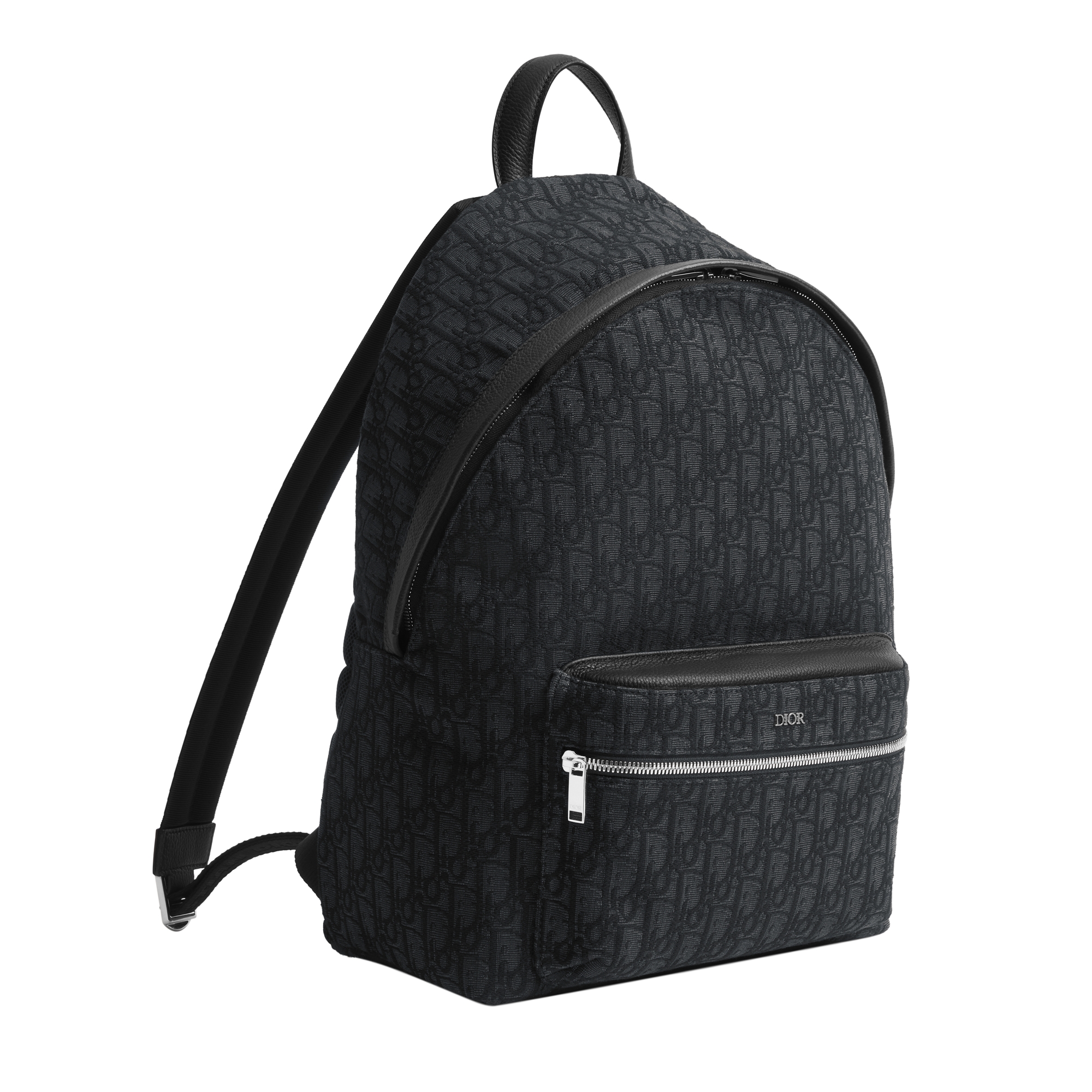 Rider Backpack Black Dior Oblique Jacquard E03