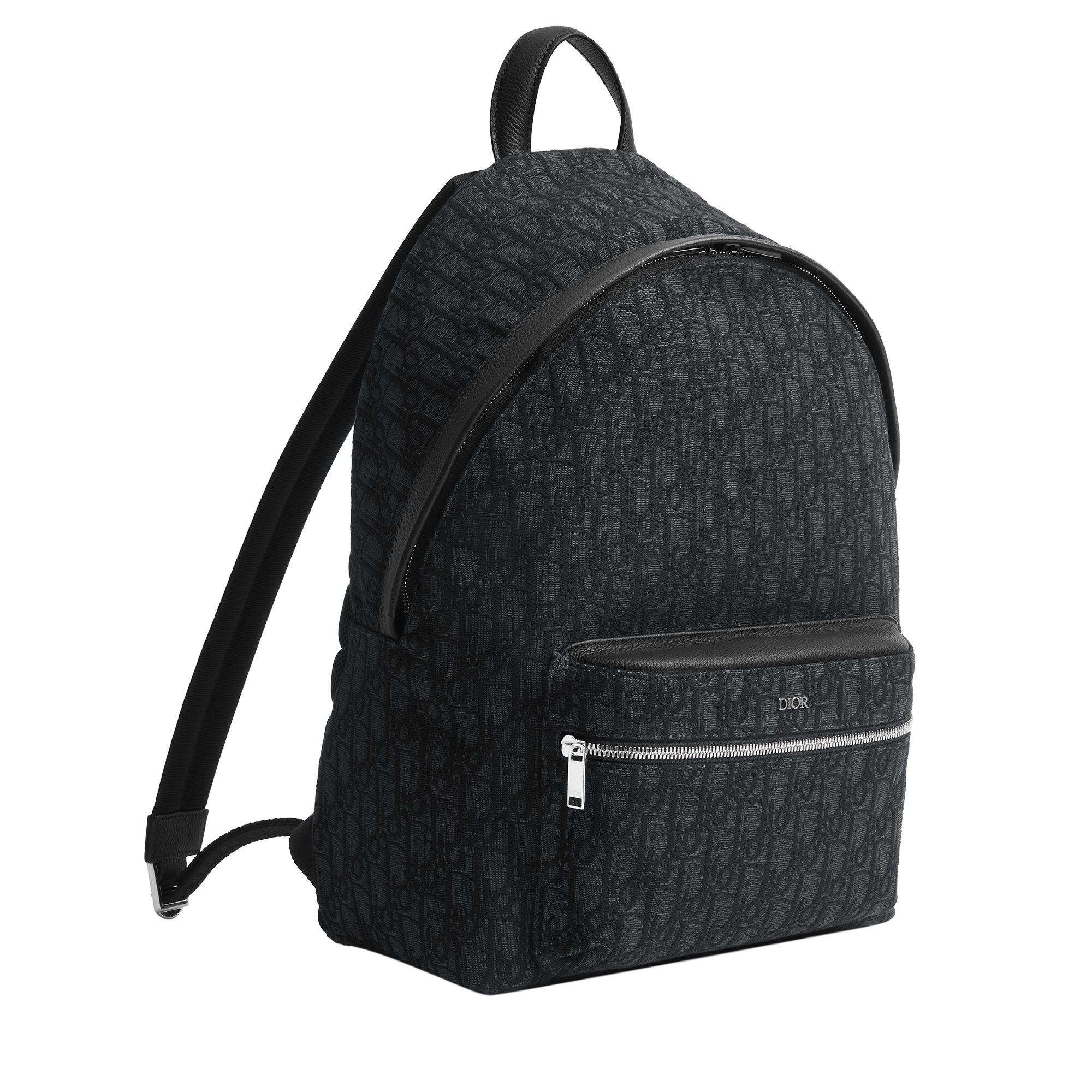 Rider Backpack Black Dior Oblique Jacquard E03
