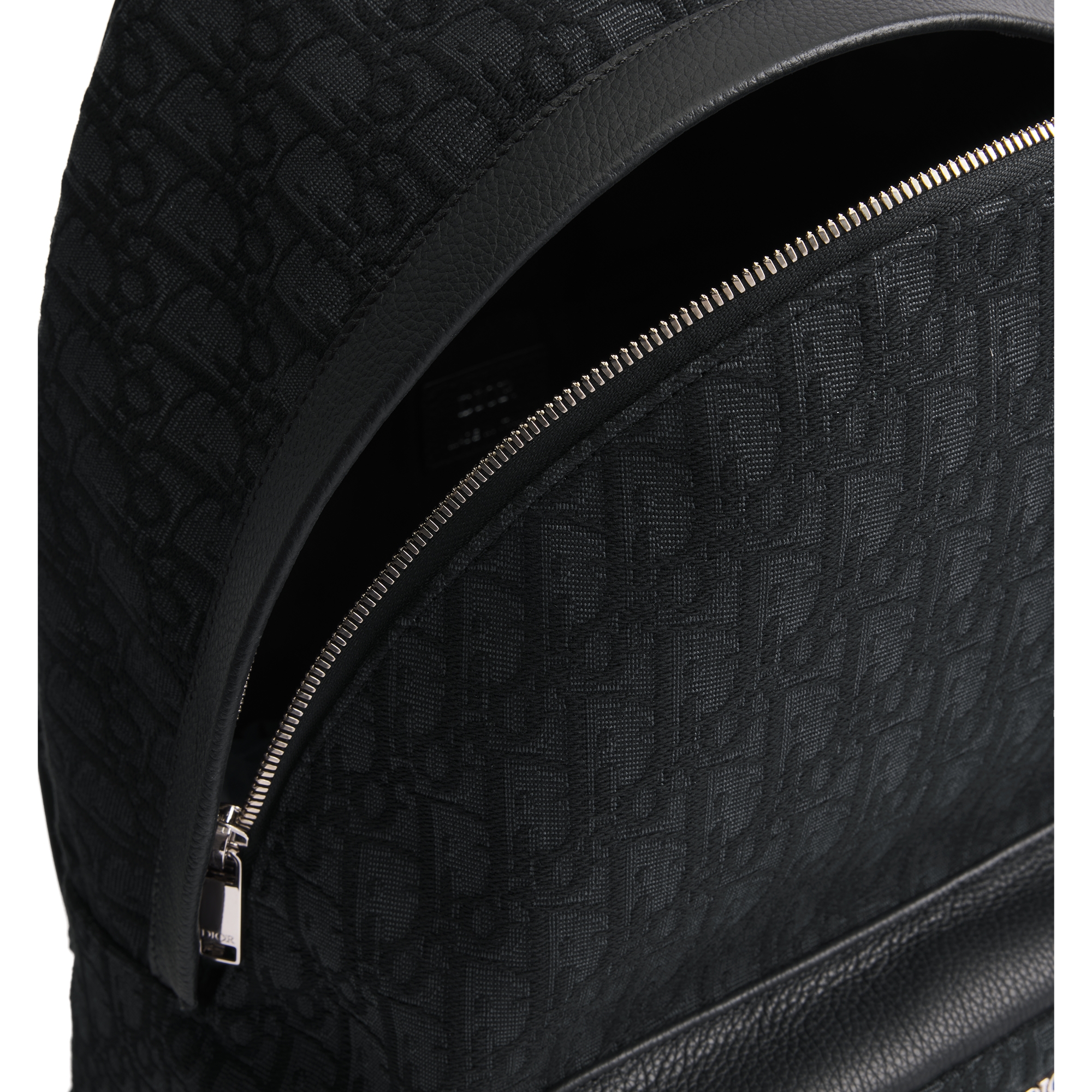 Rider Backpack Black Dior Oblique Jacquard E06