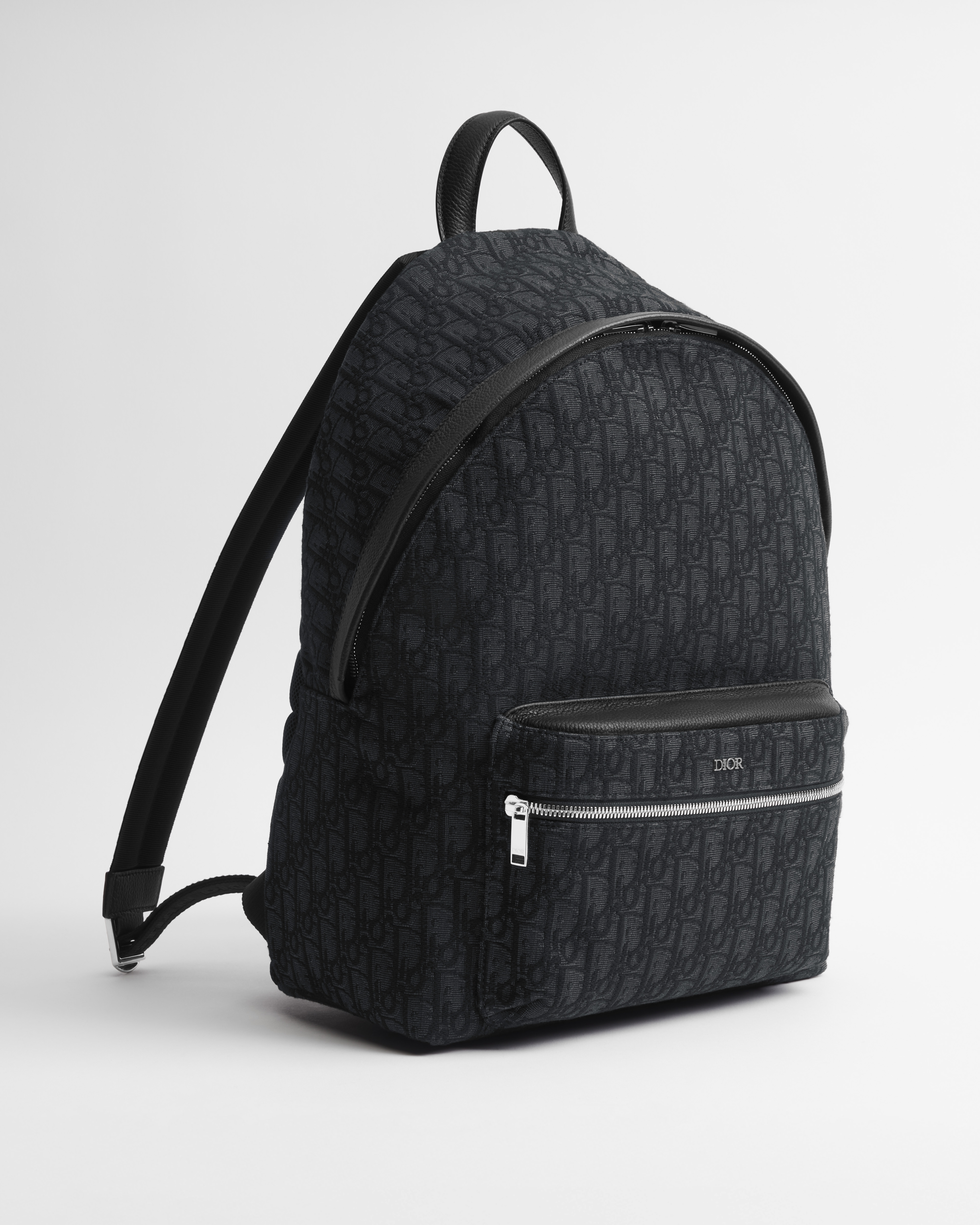 Rider Backpack Black Dior Oblique Jacquard E03