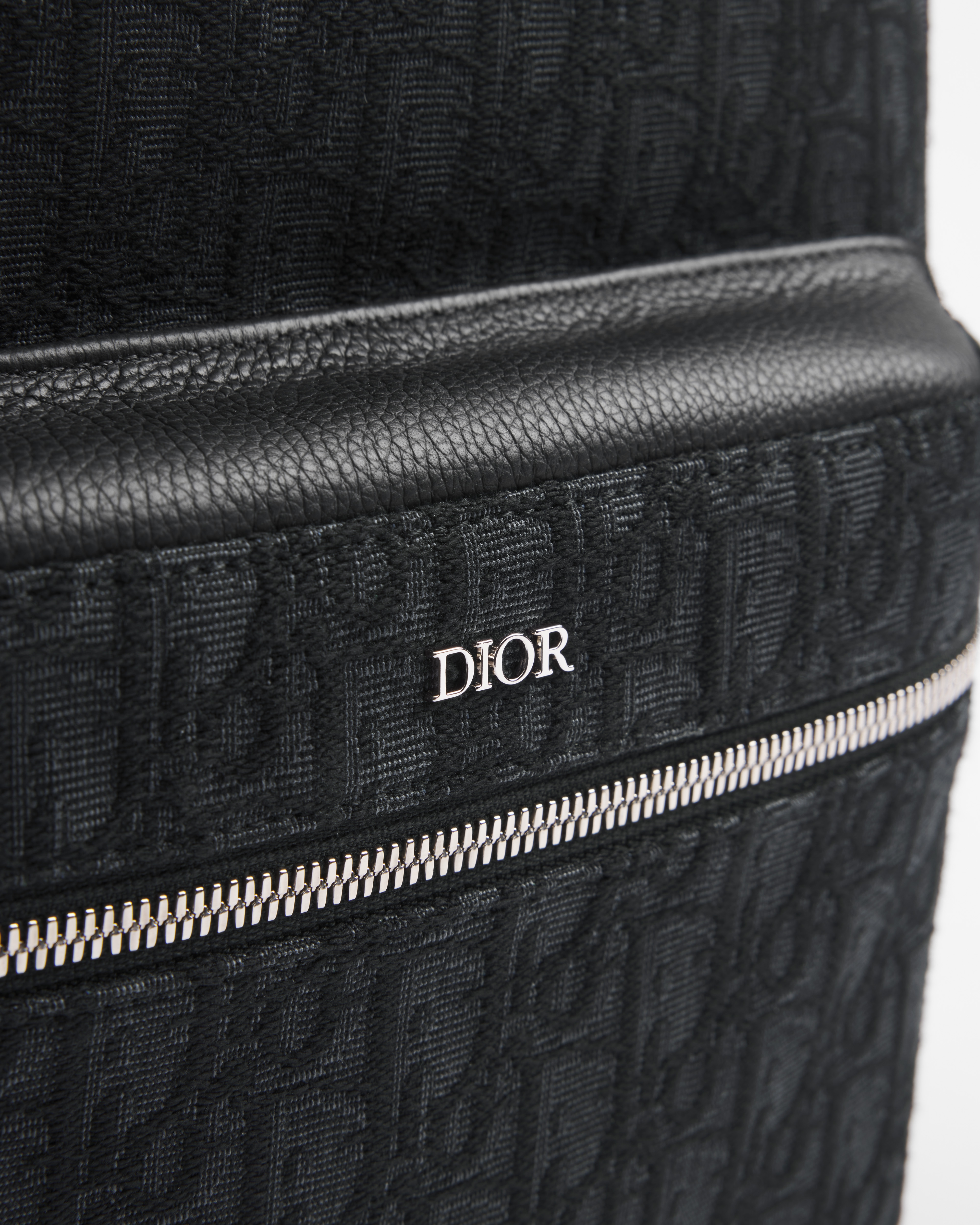 Rider Backpack Black Dior Oblique Jacquard E09
