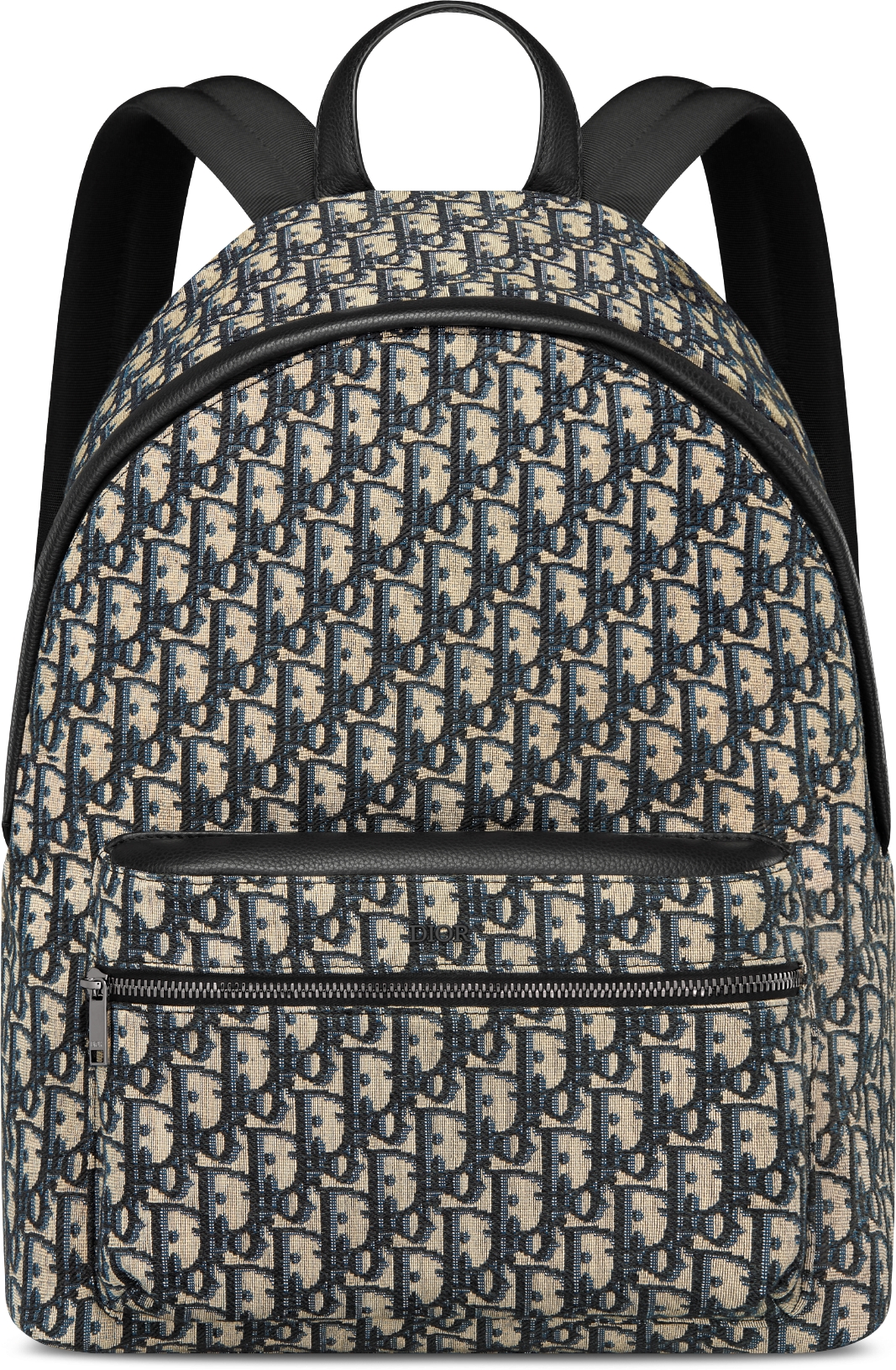 Rider Backpack Beige and Black Dior Oblique Jacquard DIOR