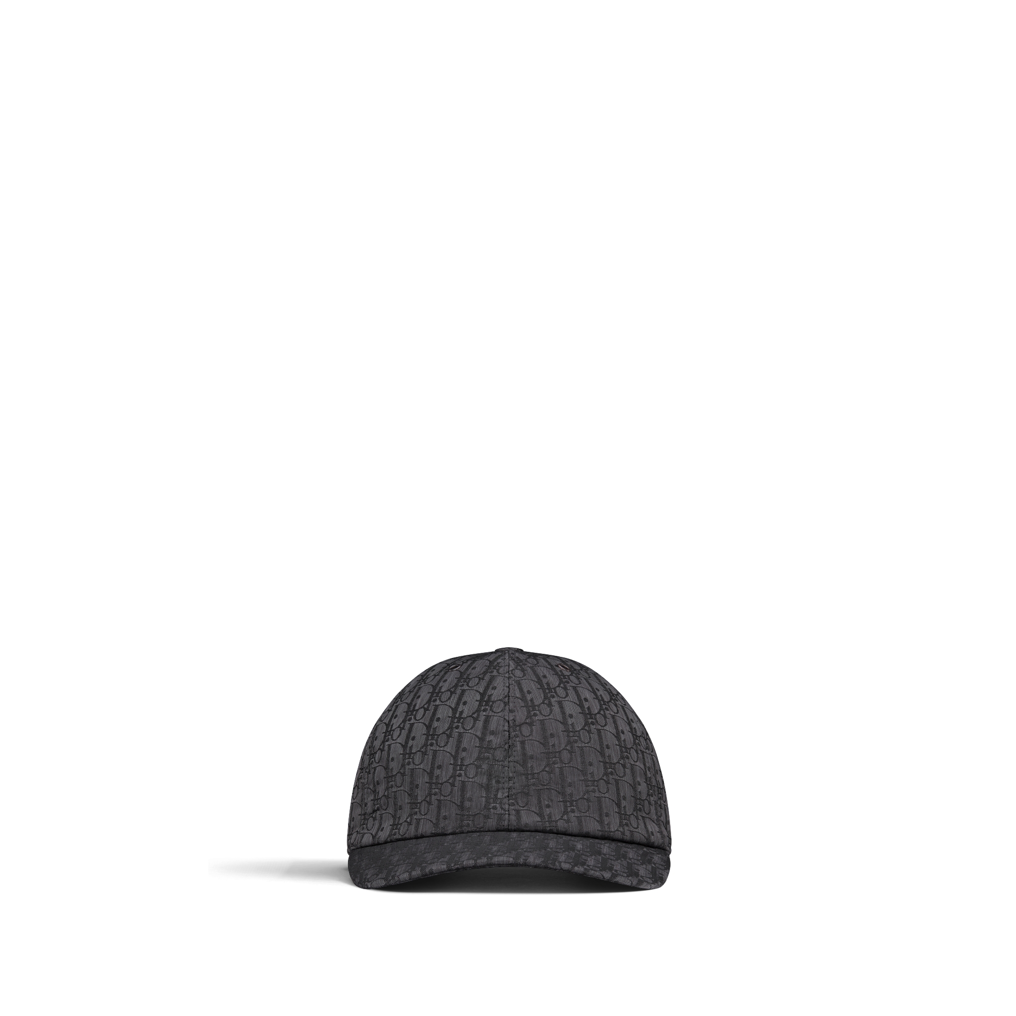 Cap für Kinder Dior Oblique Funktionsjacquard in Schwarz E01
