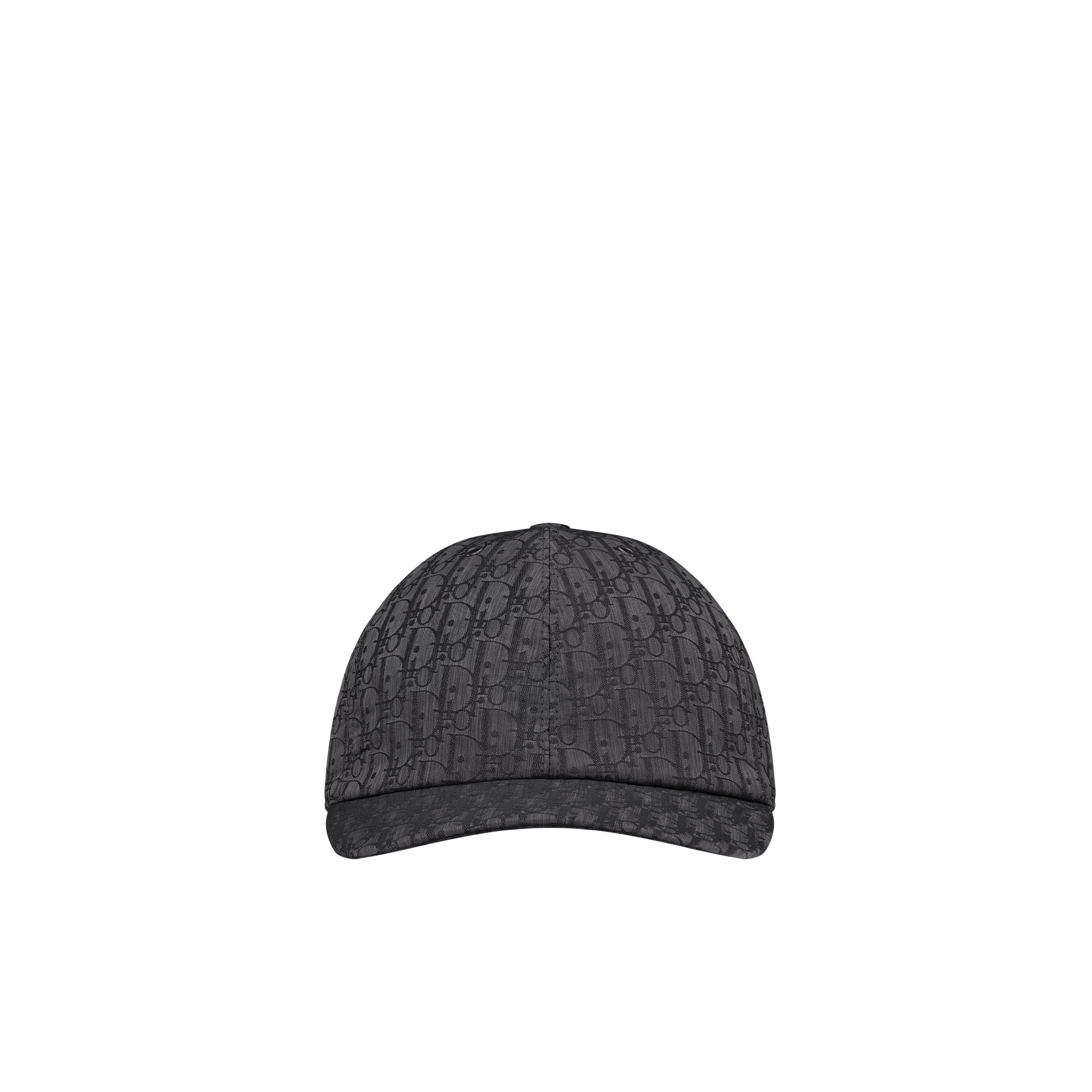 Kids' Cap Black Dior Oblique Technical Jacquard E01