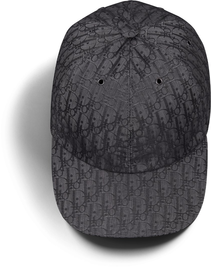 Kids' Cap Black Dior Oblique Jacquard | DIOR