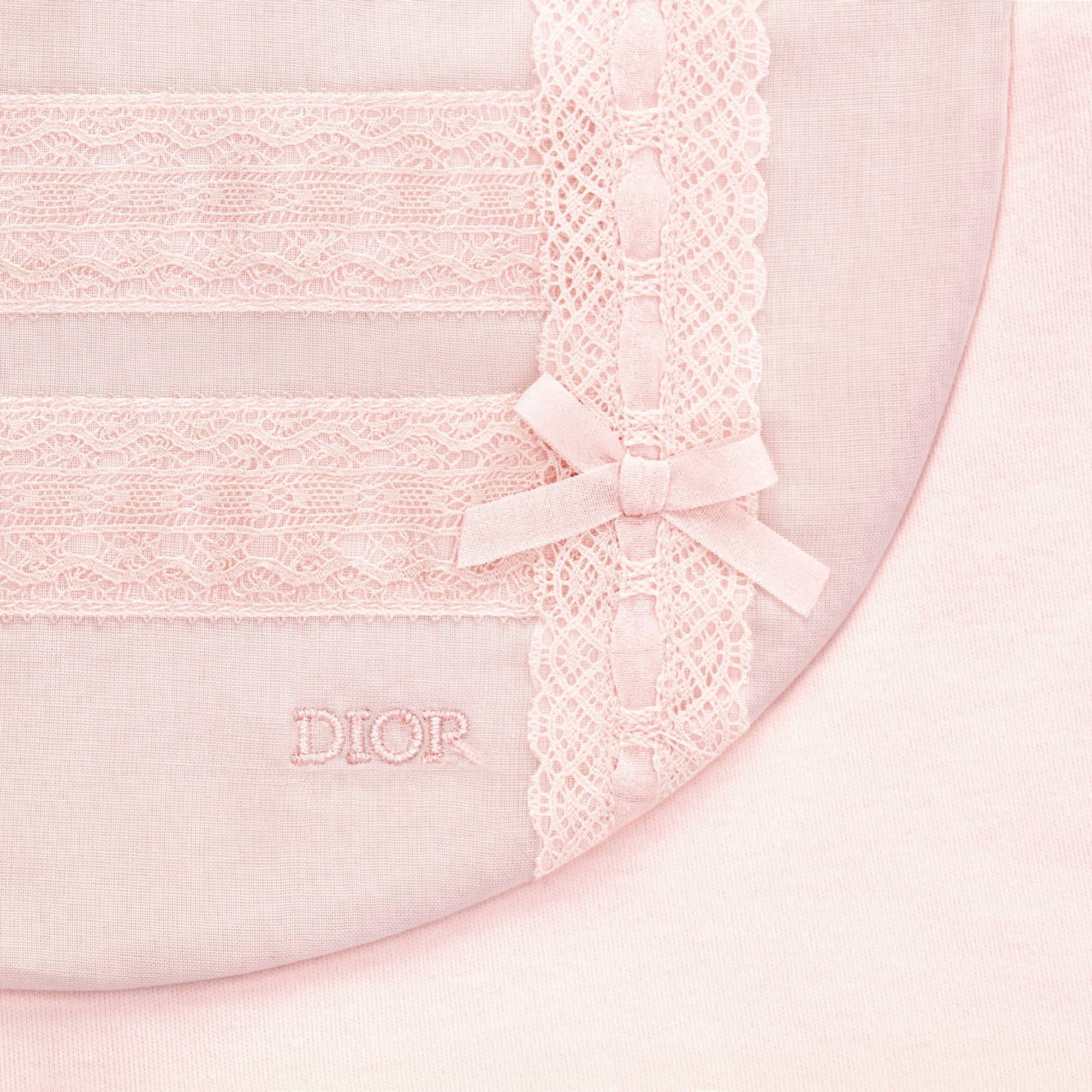 Nanouchka Geschenkset für Neugeborene Baumwollinterlock und Baumwollvoile in Zartrosa E06