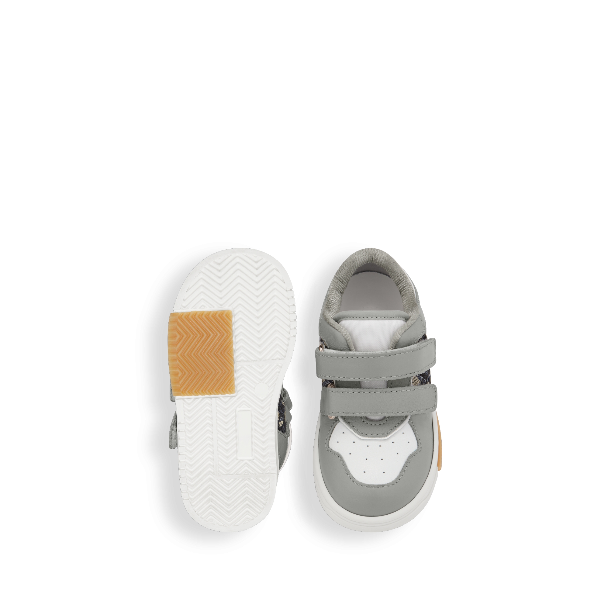 ベビー B27 アップタウン ロートップスニーカー スムースカーフスキン & ディオール オブリーク ジャカード E07