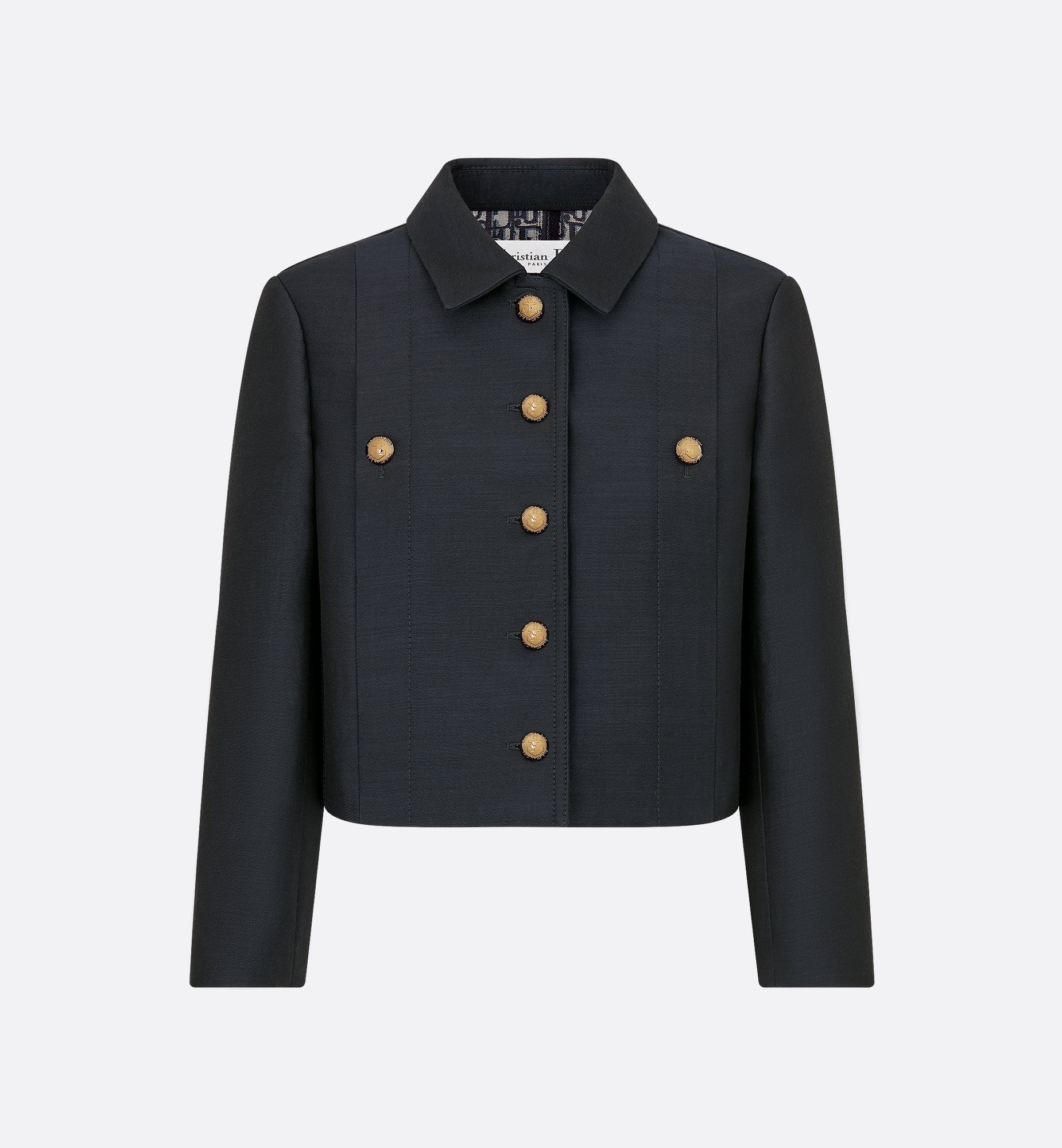 DIOR | クロップド ジャケット ウール & シルク DIOR | クロップド ジャケット ウール & シルク