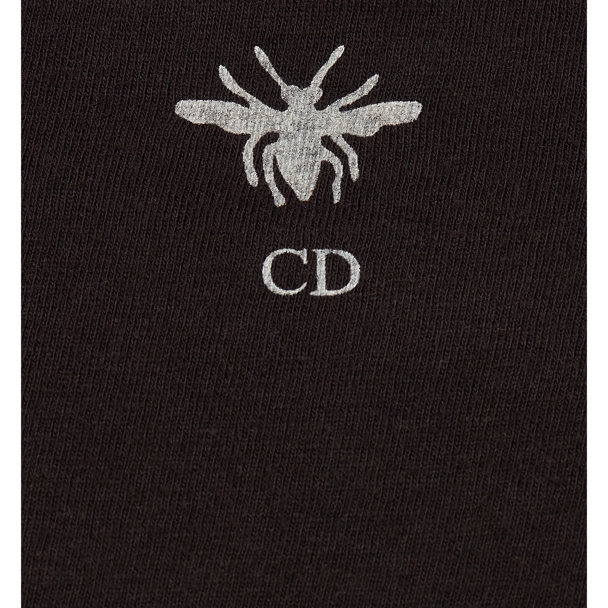 J'Adior 8 T-Shirt Black Cotton and Linen Jersey E09