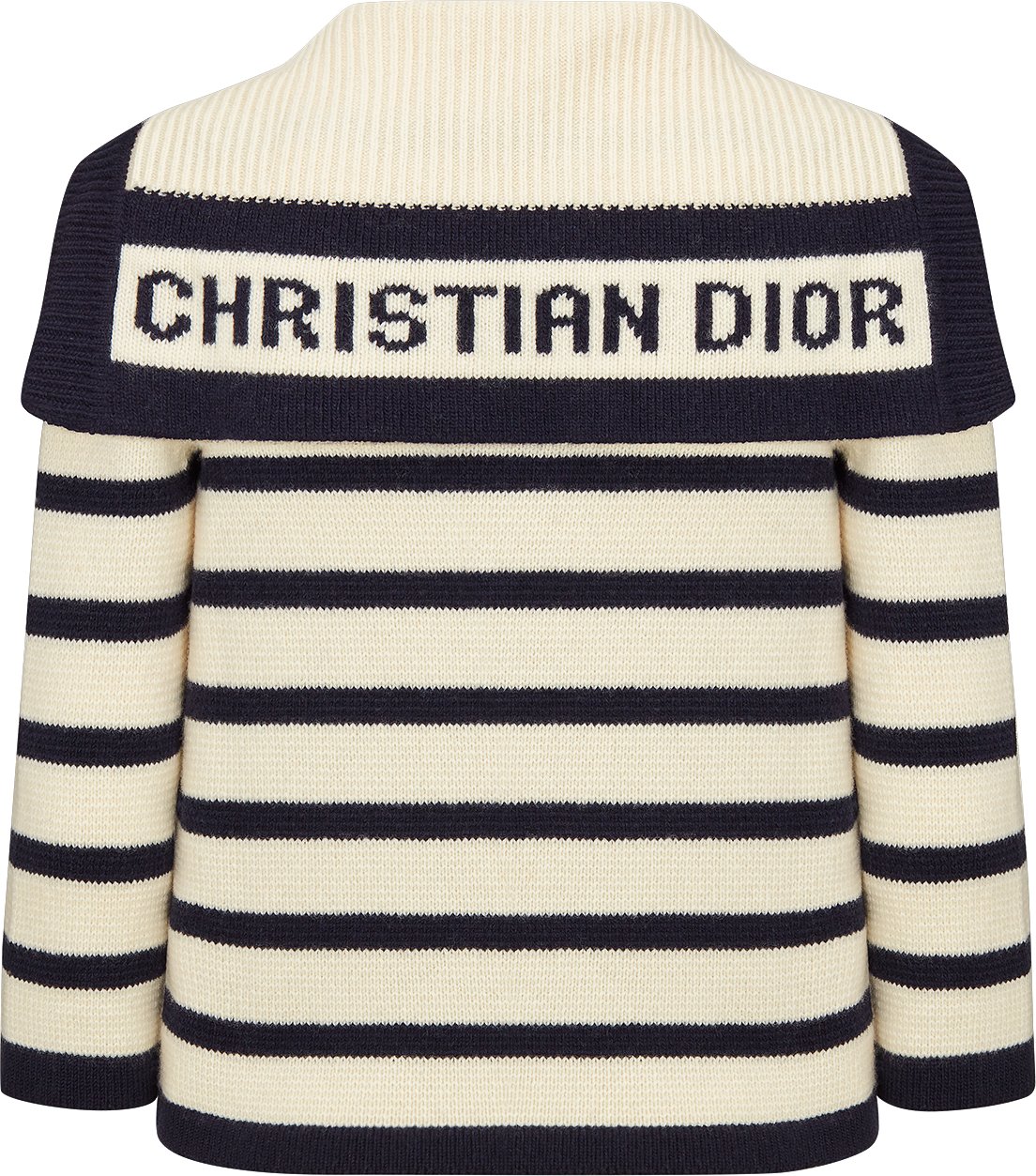 Dior Marinière Cardigan Back view